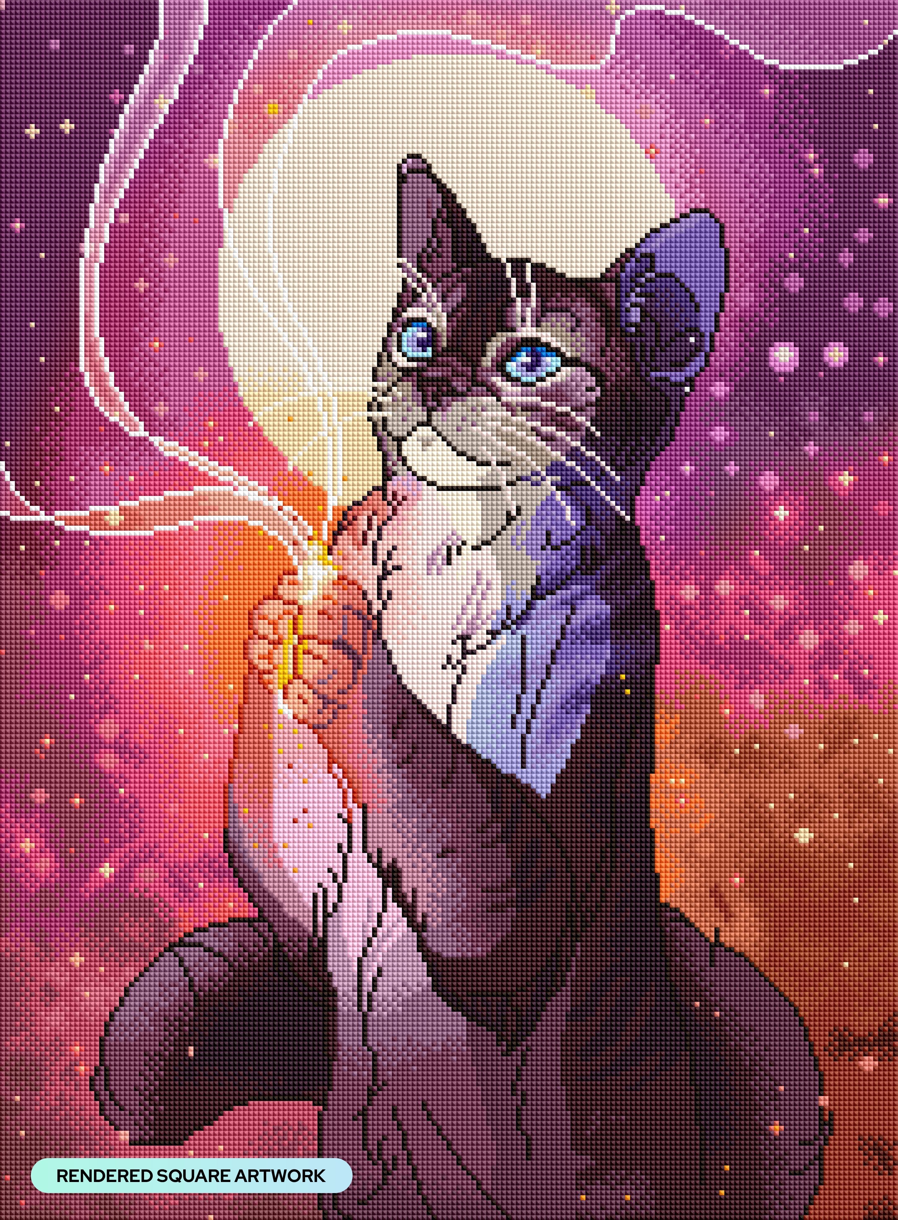 Light Meowgic – Diamond Art Club