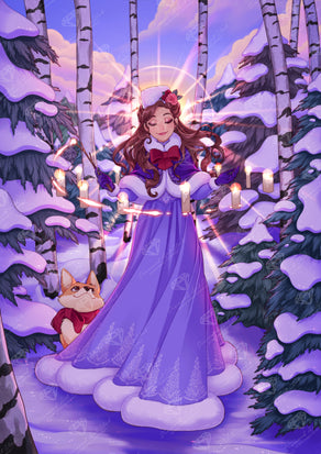 Diamond Painting Light the Way 23.6" x 33.5" (60cm x 84.9cm) / Square with 74 Colors including 3 ABs and 3 Fairy Dust Diamonds / 82,181