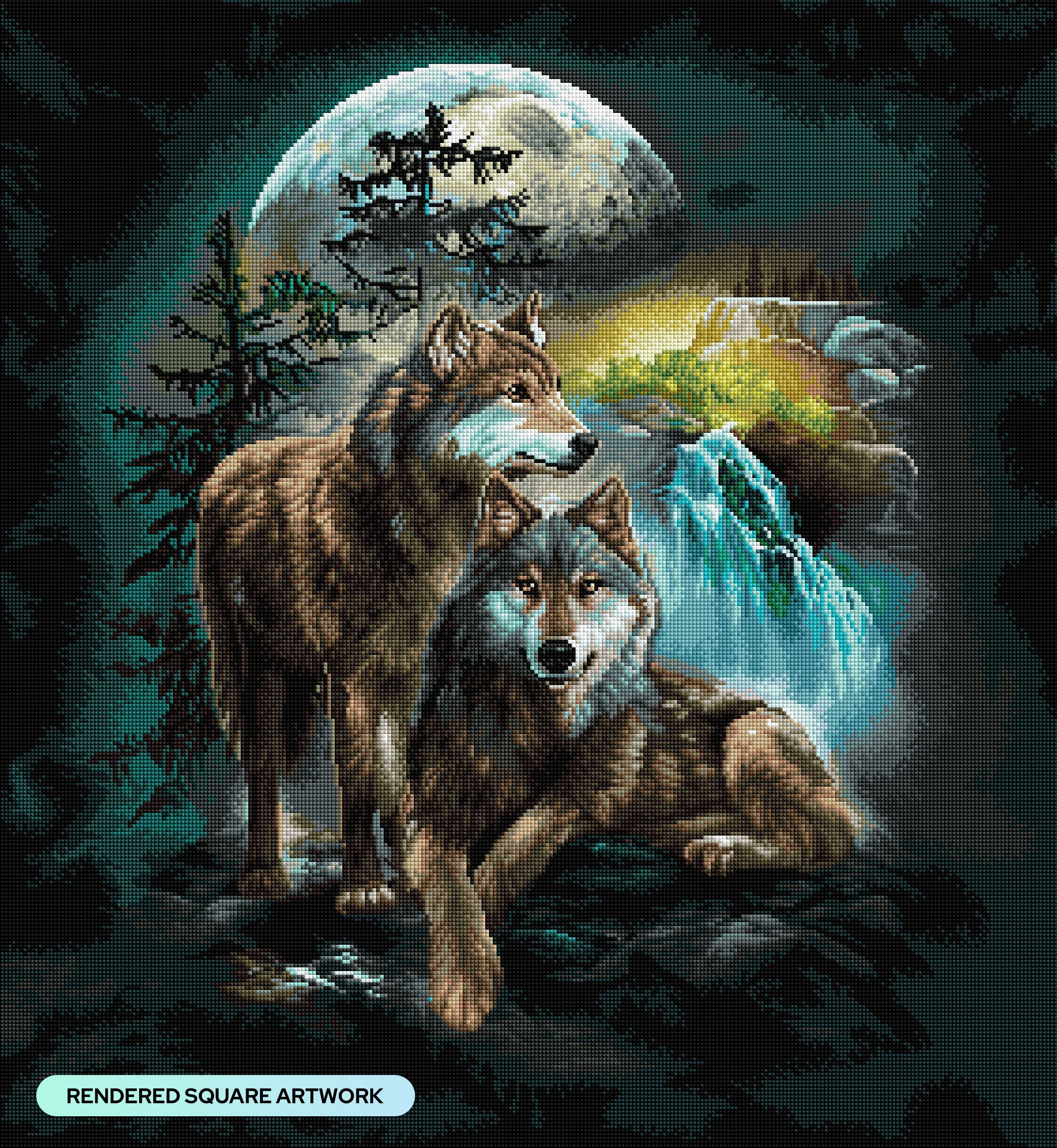 Lookout Wolves – Diamond Art Club