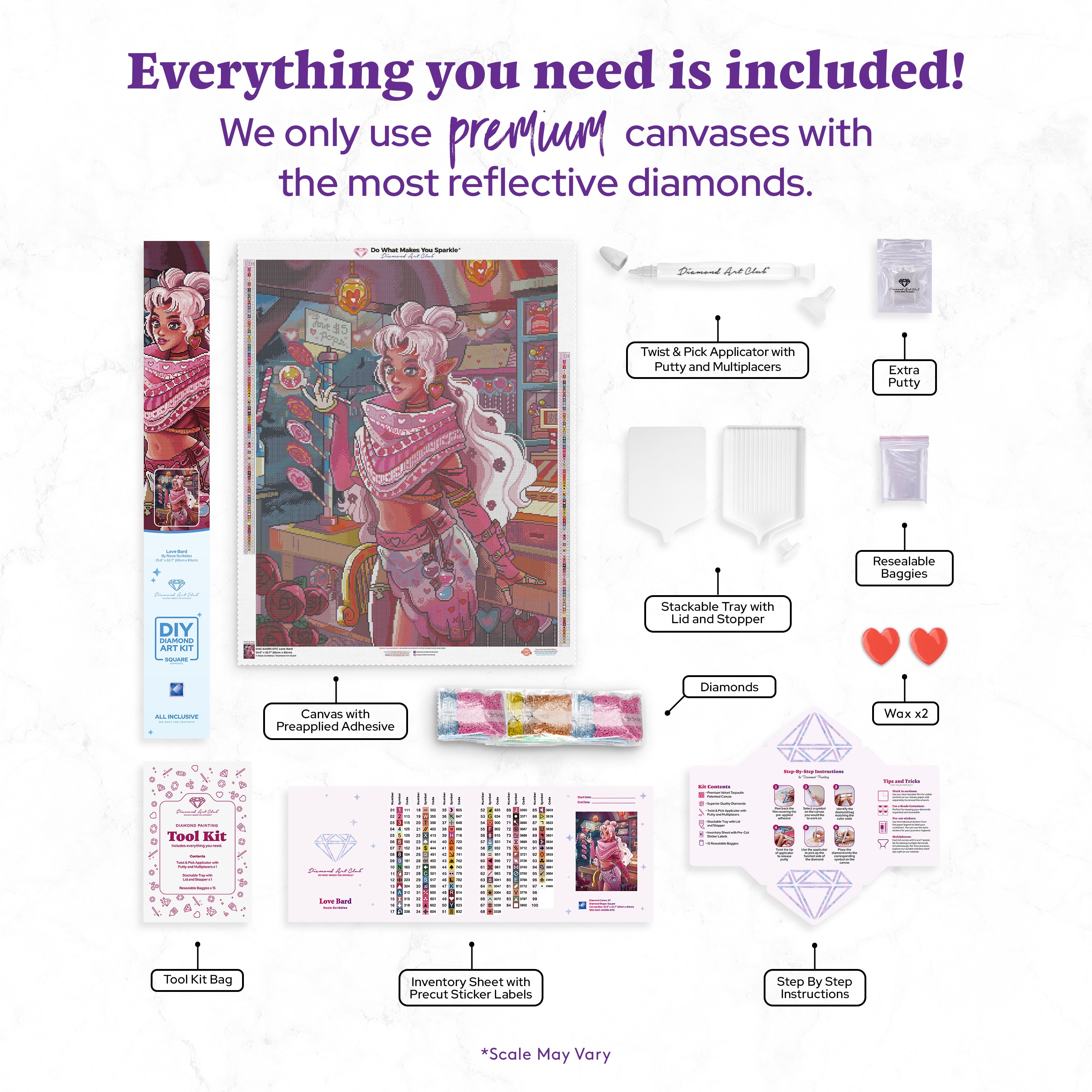 Love Bard – Diamond Art Club
