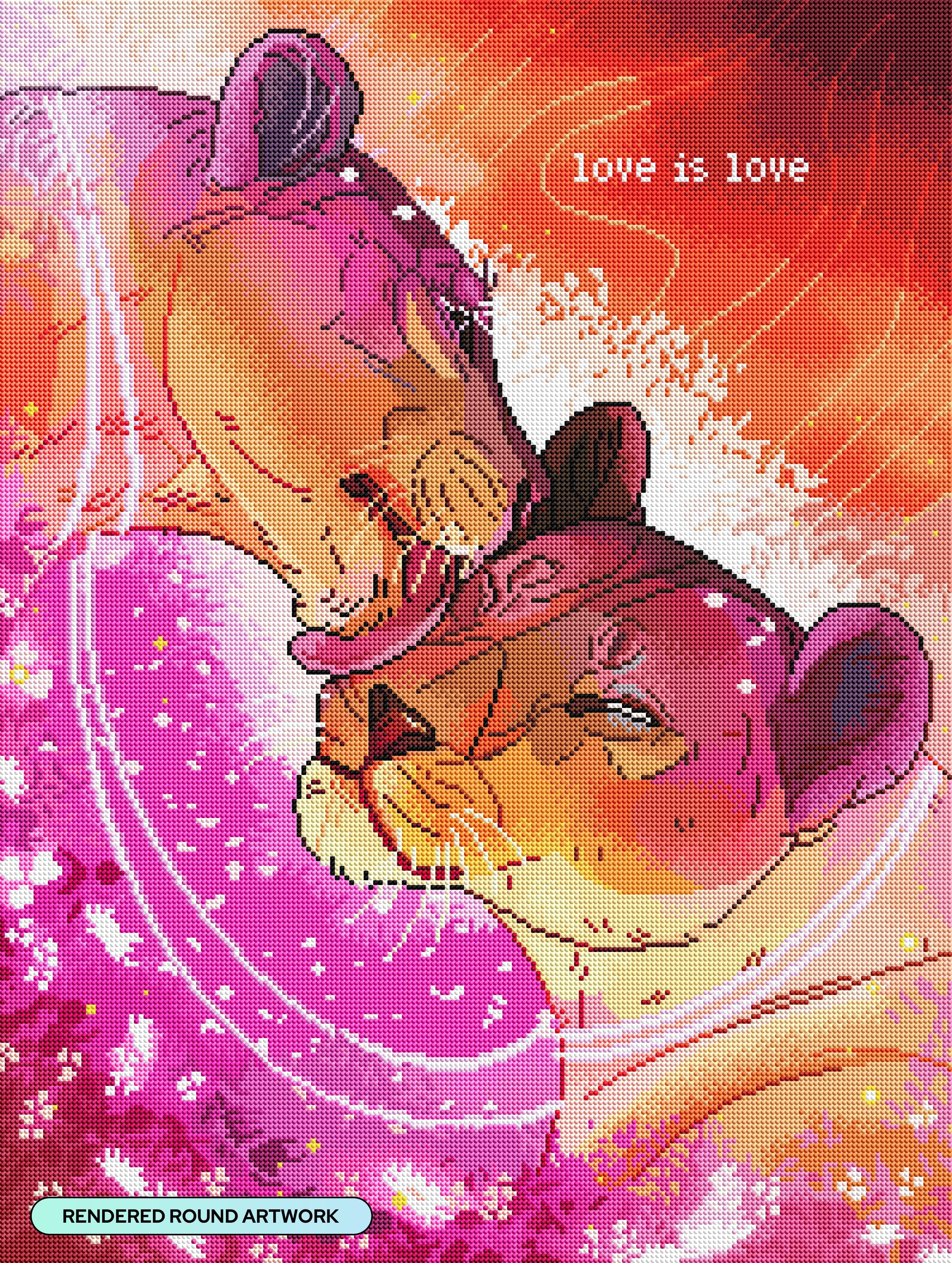Love Is Love Lionesses – Diamond Art Club