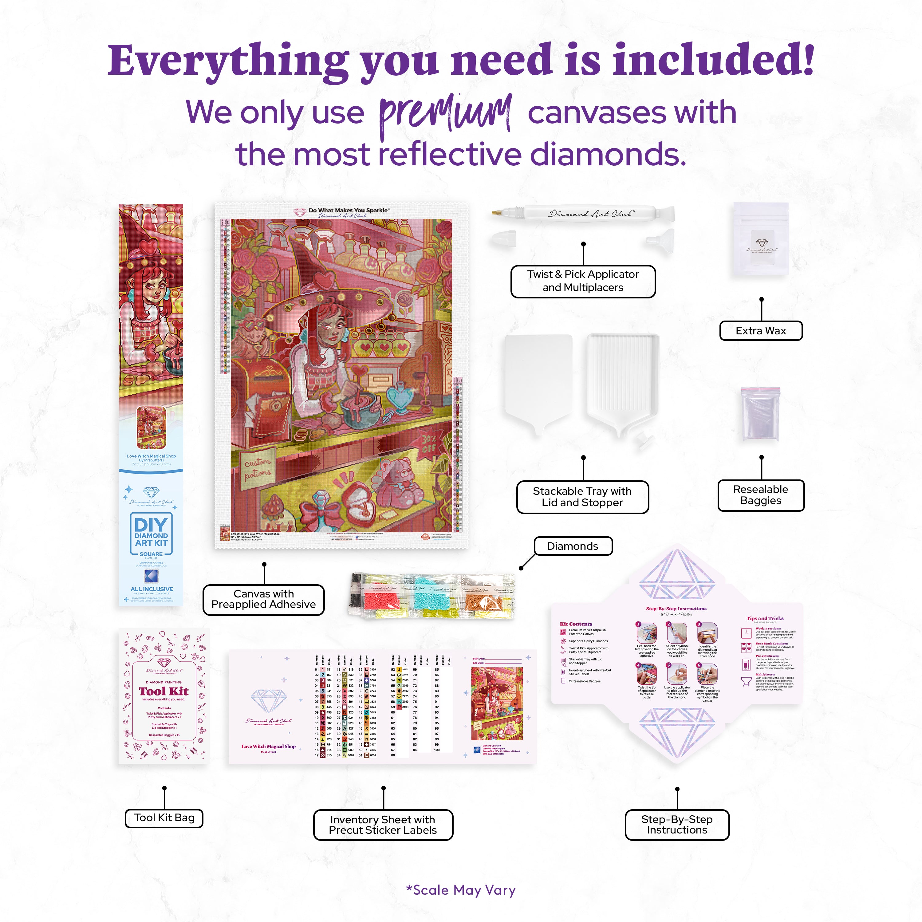 Love Witch Magical Shop – Diamond Art Club