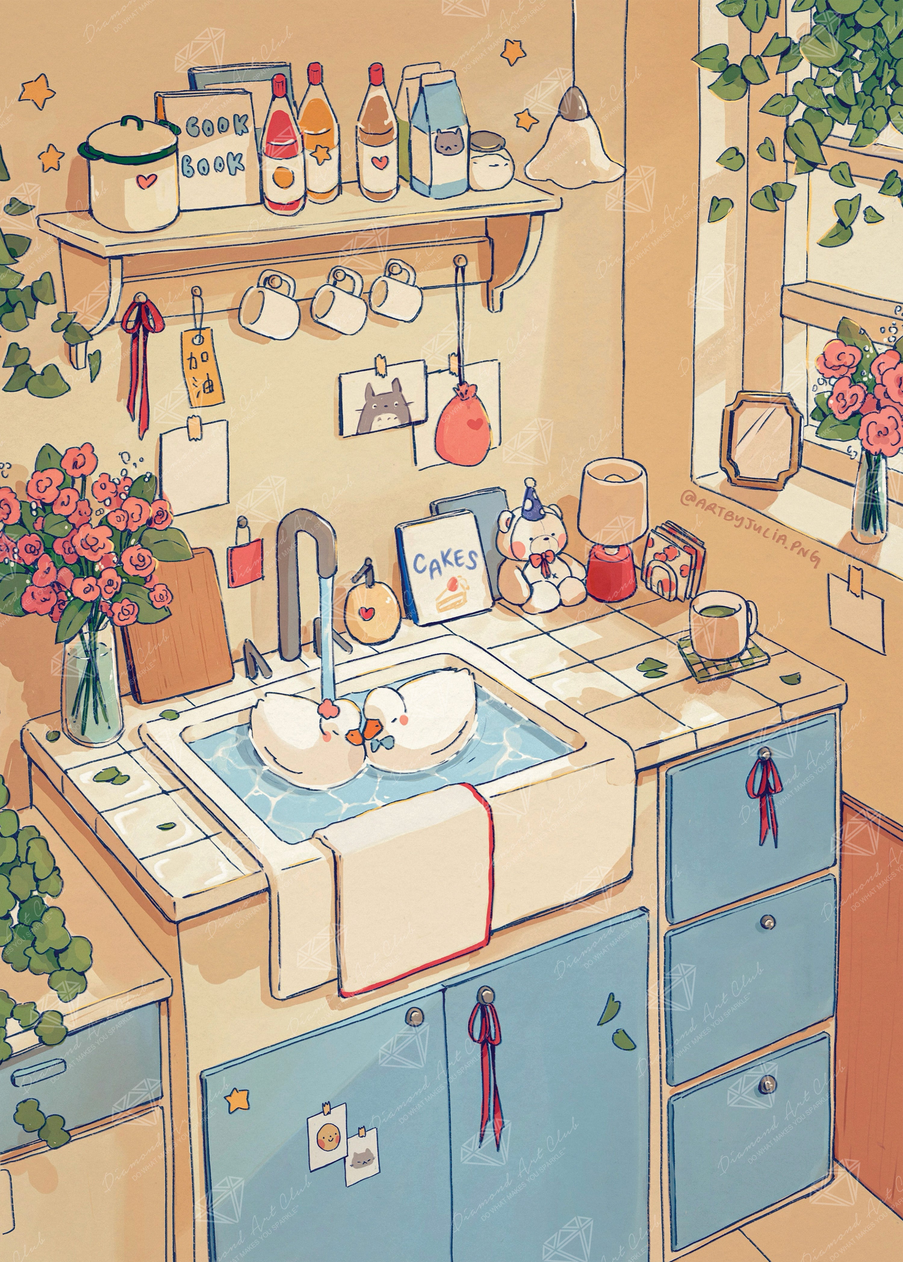 Lovebirds – Diamond Art Club