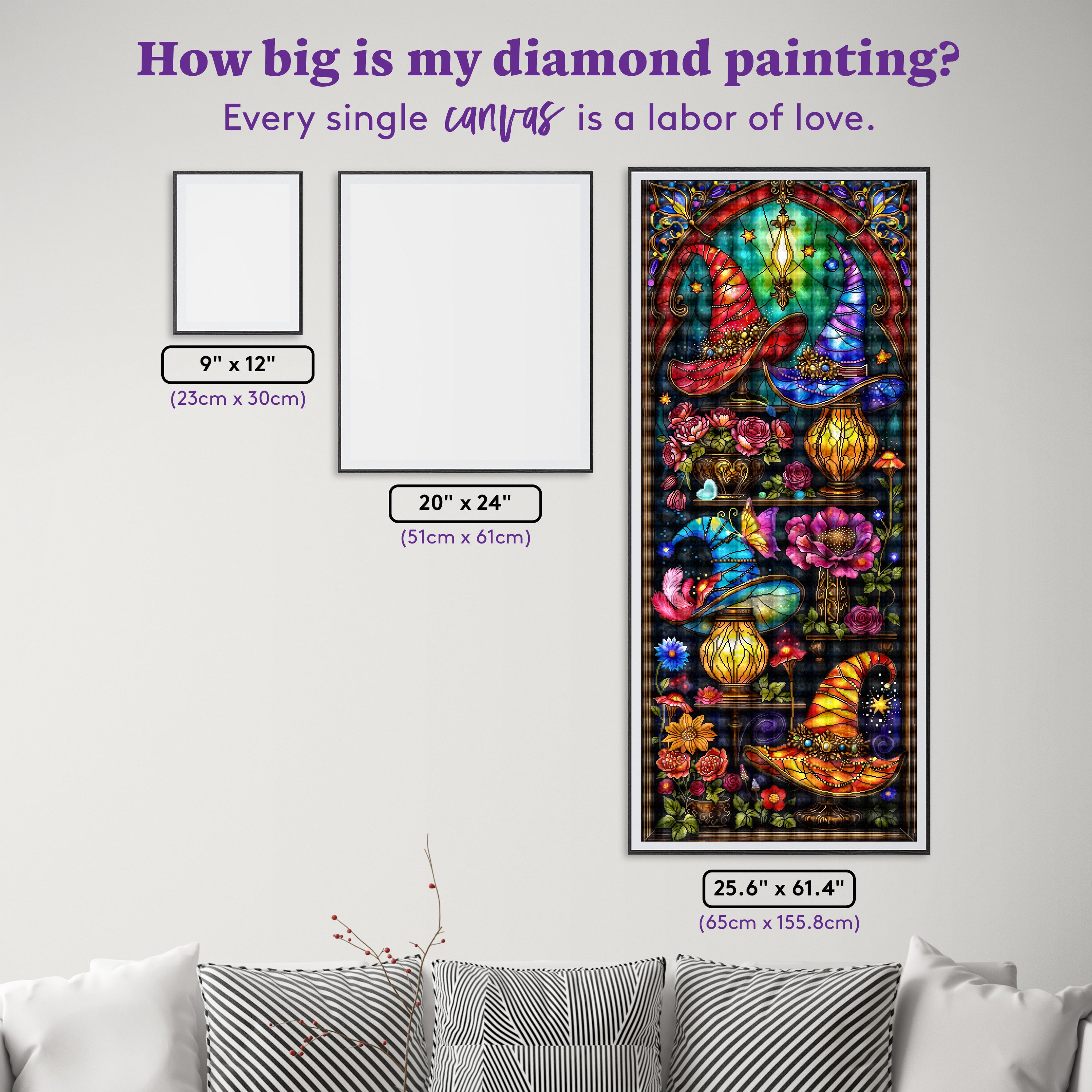 魔法の帽子 ダイヤモンドアートキット – Diamond Art Club