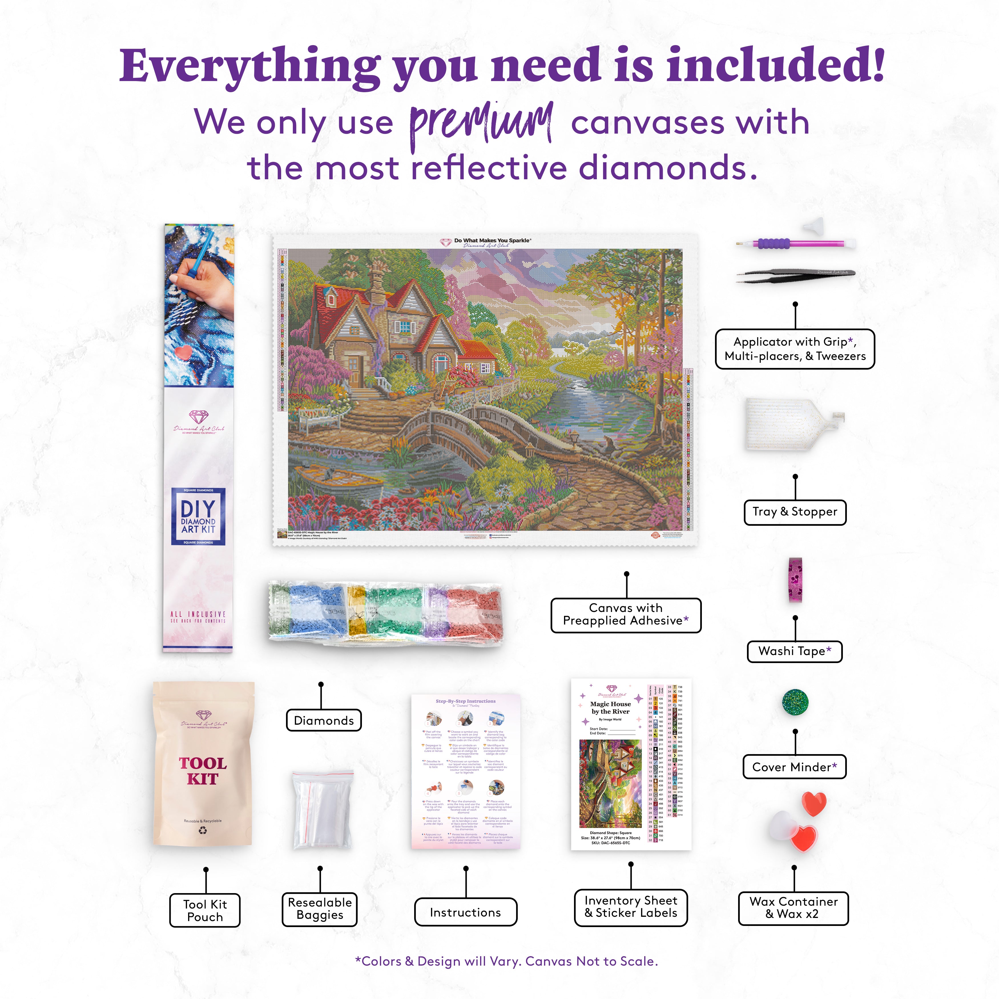 Magic House by the River – Diamond Art Club