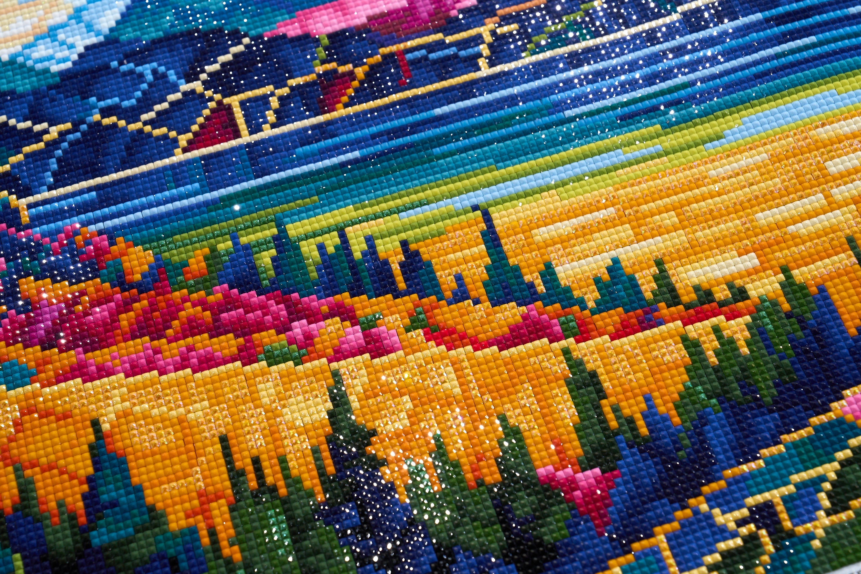 ダイヤモンドアートクラブ　マジックランドモザイク風景 Magic Land Mosaic Landscape – Diamond Art Club