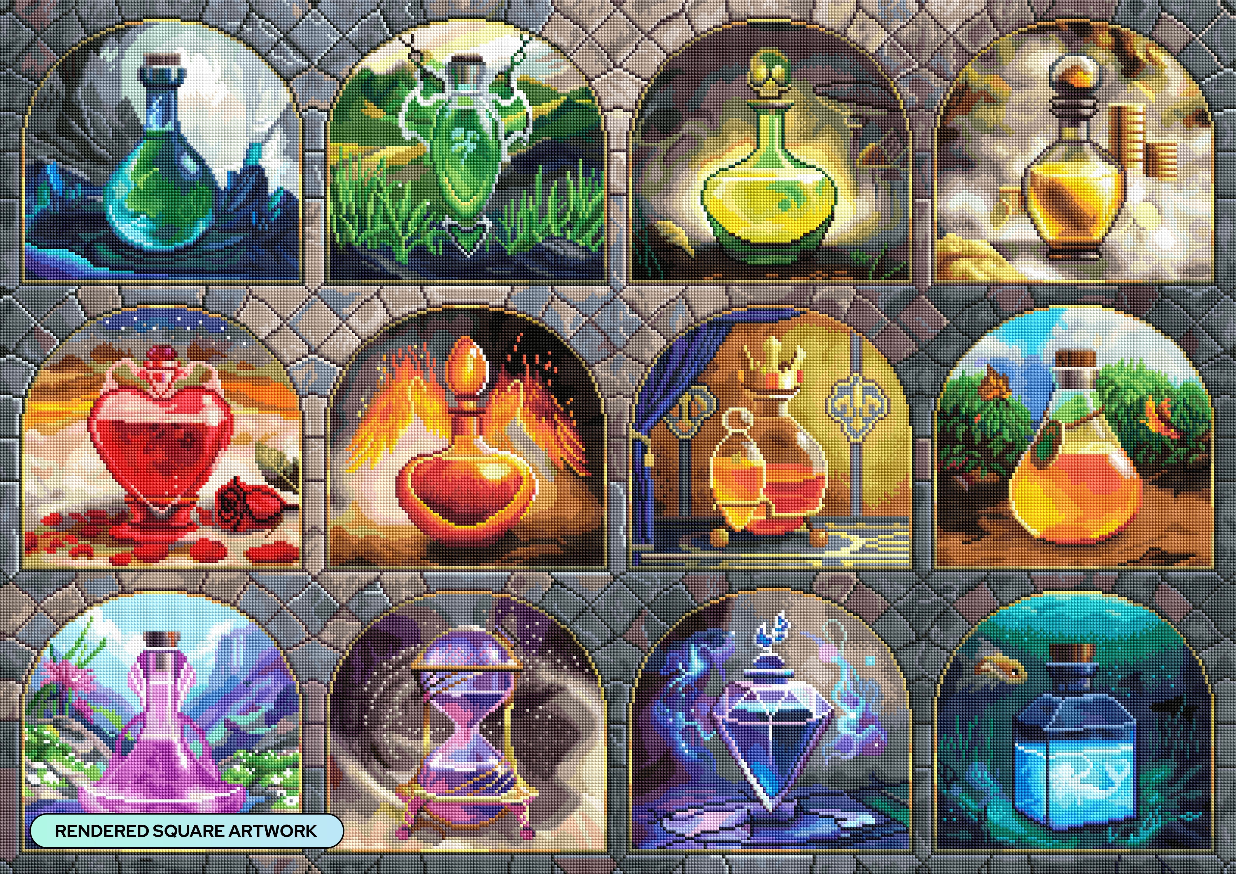 Magical Potions – Diamond Art Club