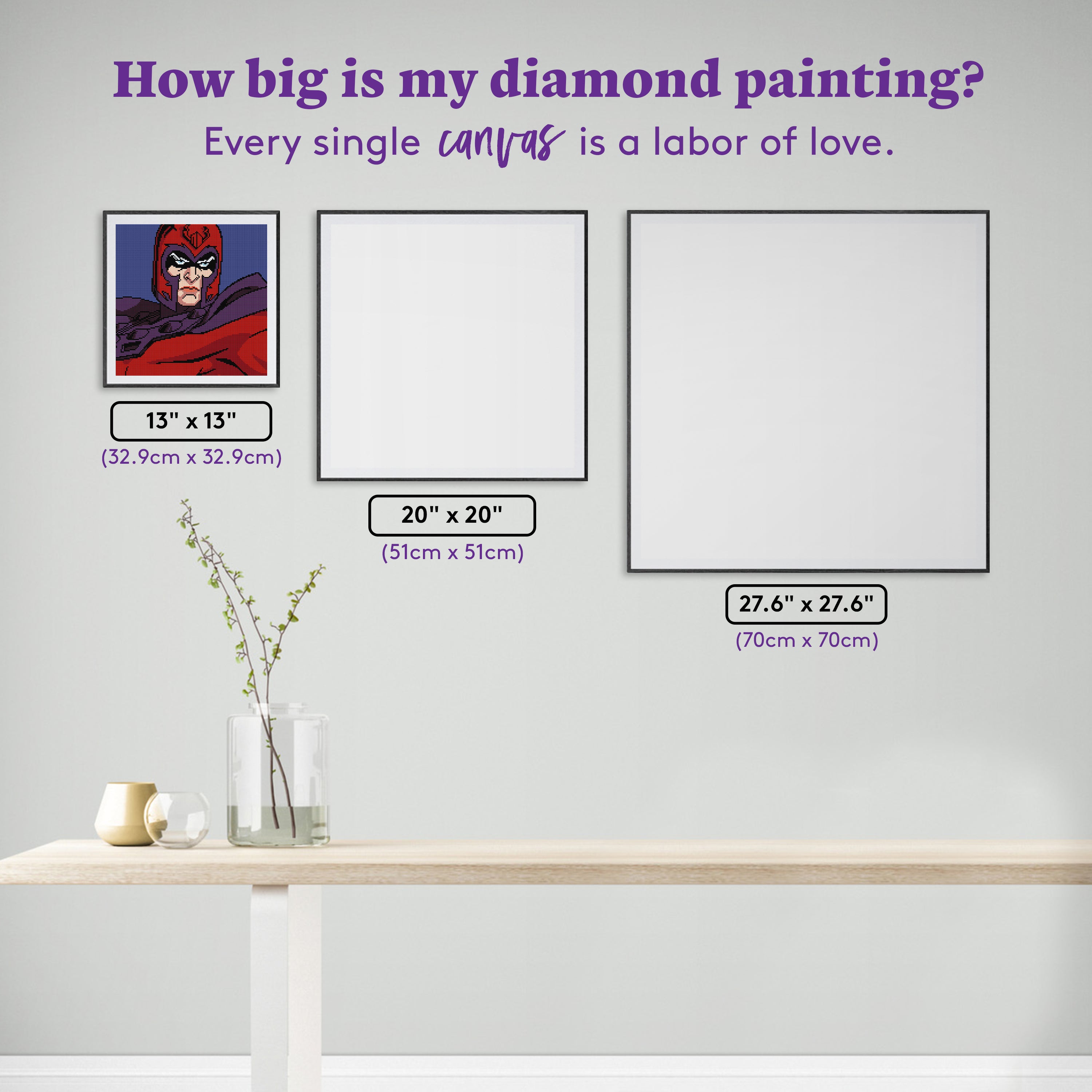 Magneto Diamond Painting Kit – Diamond Art Club