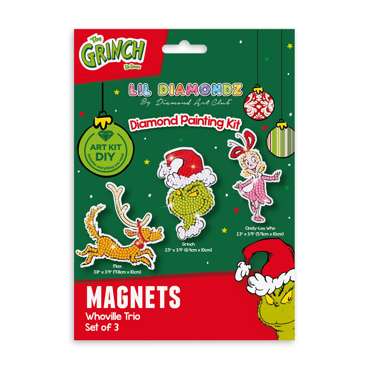 Diamond Painting Magnets - Whoville Trio (Set of 3)