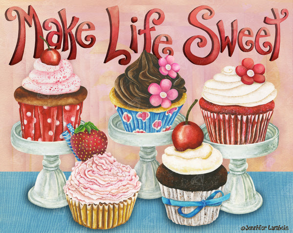 Make Life Sweet Diamond Painting Kit – Diamond Art Club