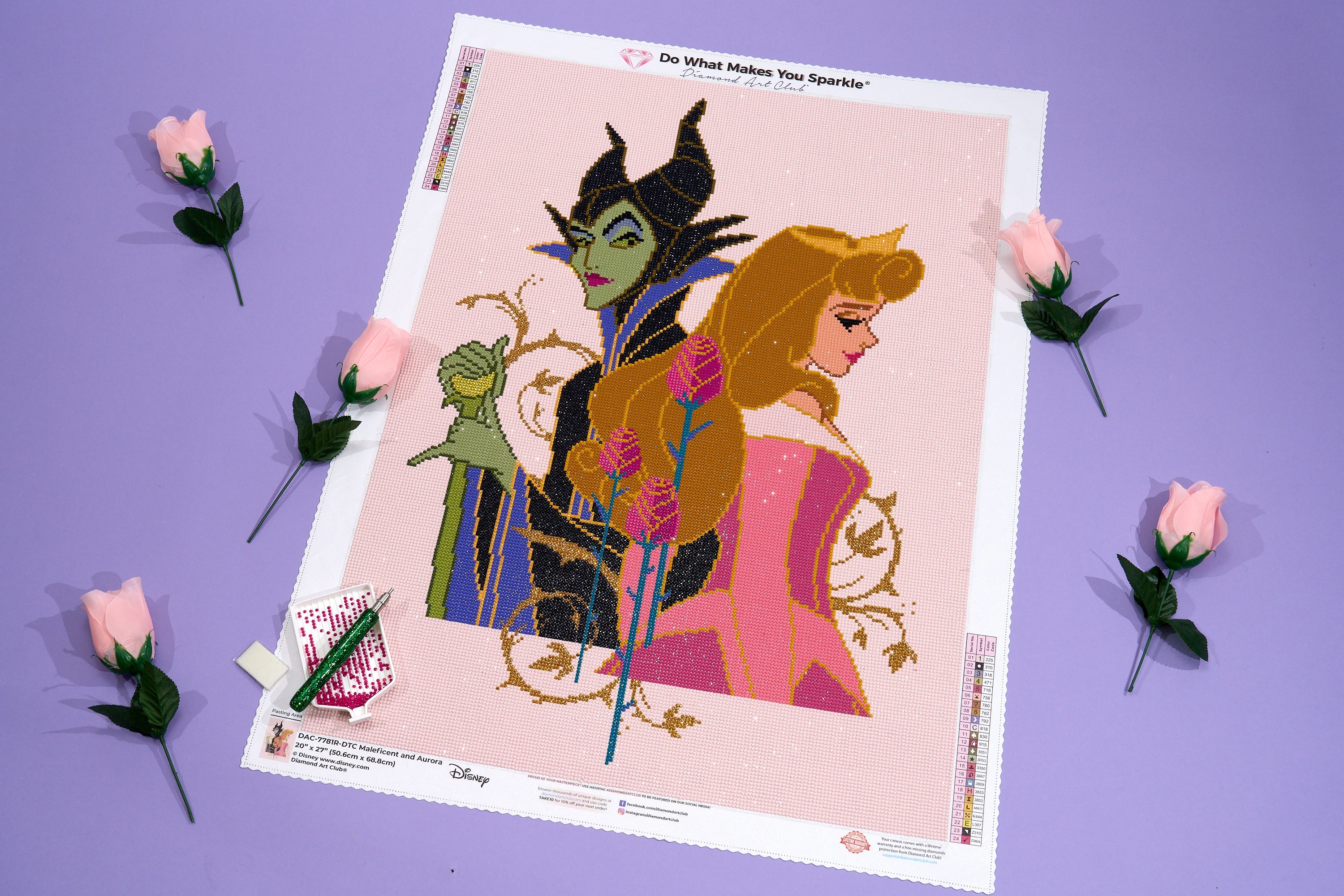 Maleficent and Aurora – Diamond Art Club