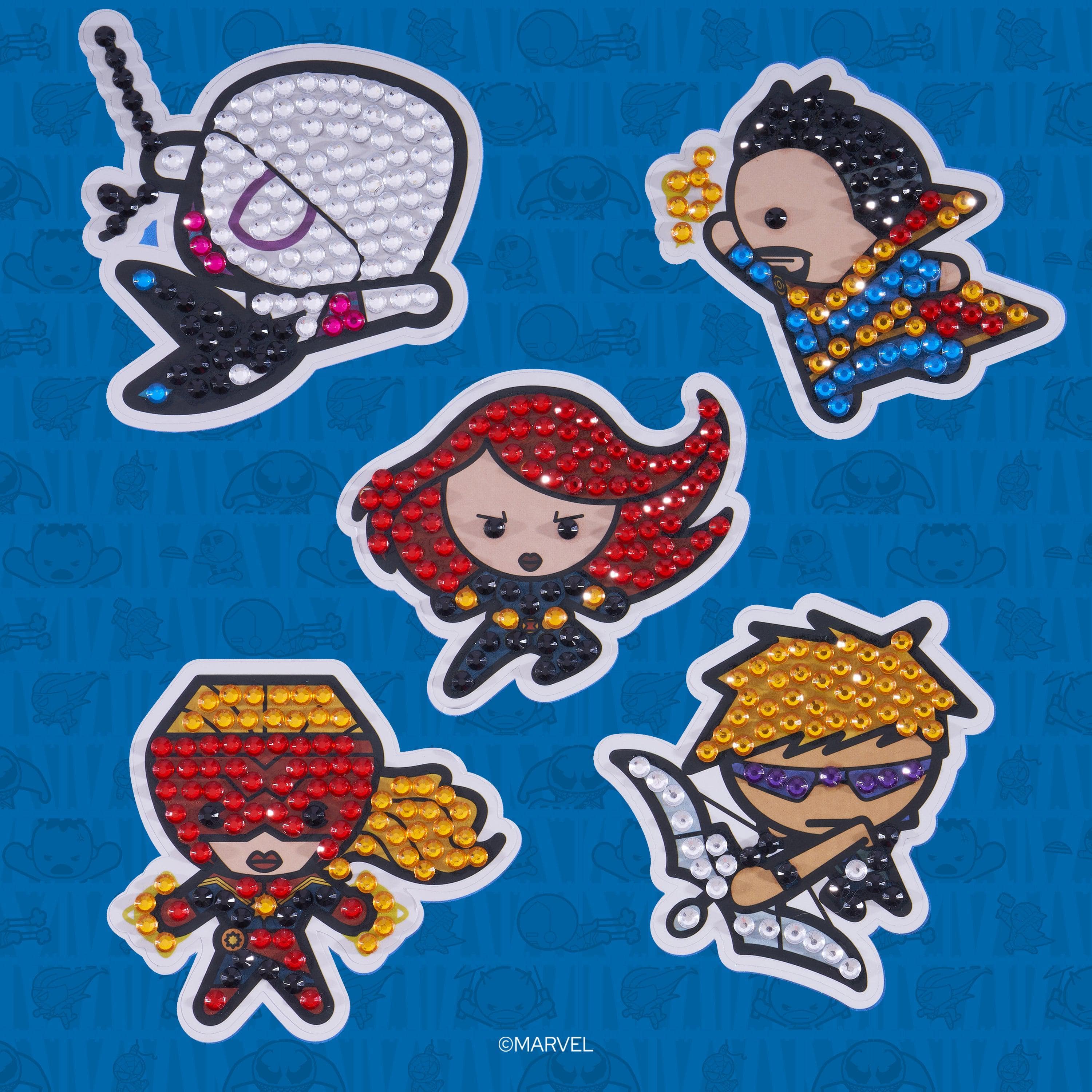 Superhero Marvel Sticker Set of 15 