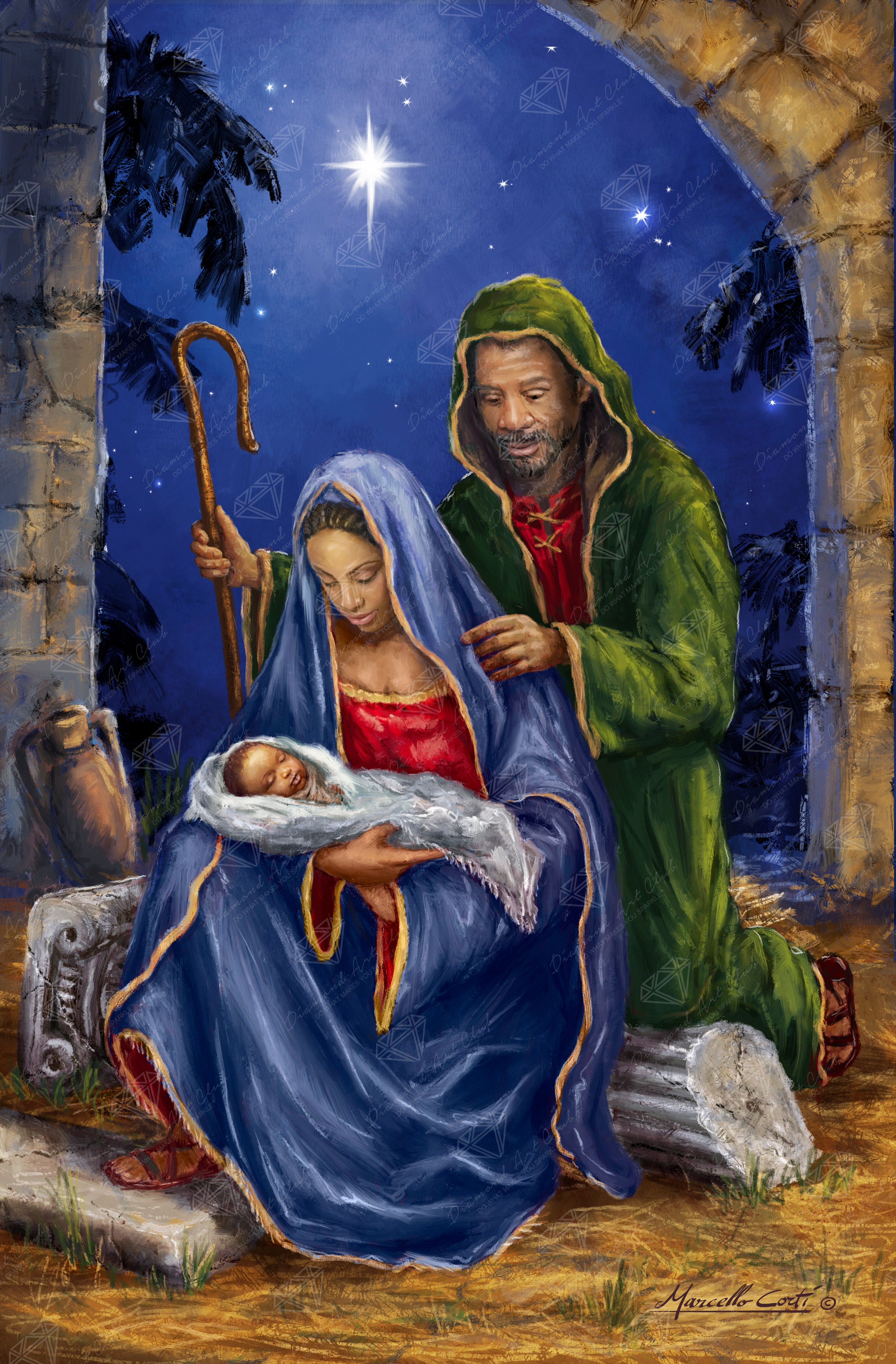Mary and Joseph Diamond Painting Kit – Diamond Art Club