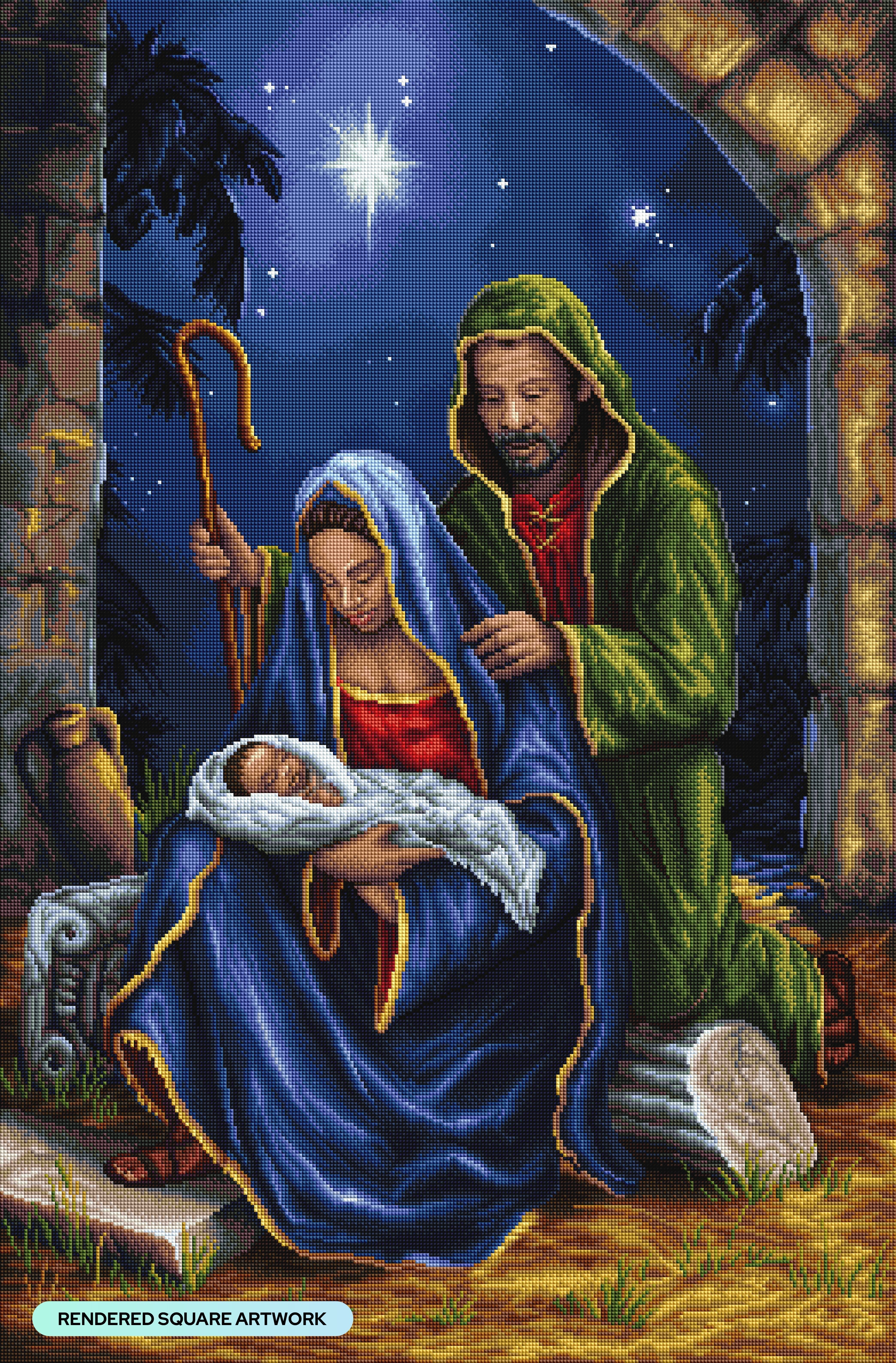Mary and Joseph – Diamond Art Club