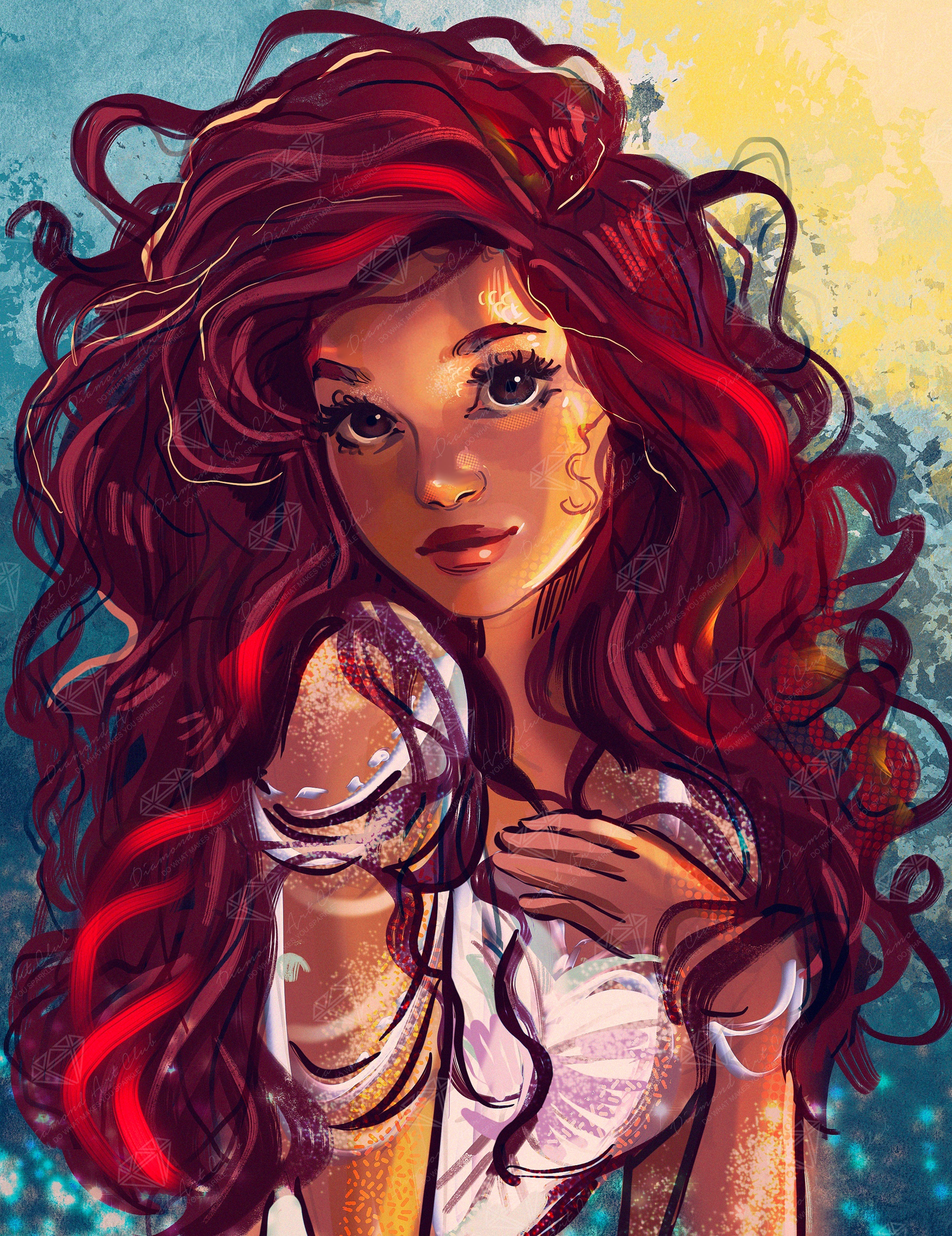 Mermaid Princess – Diamond Art Club