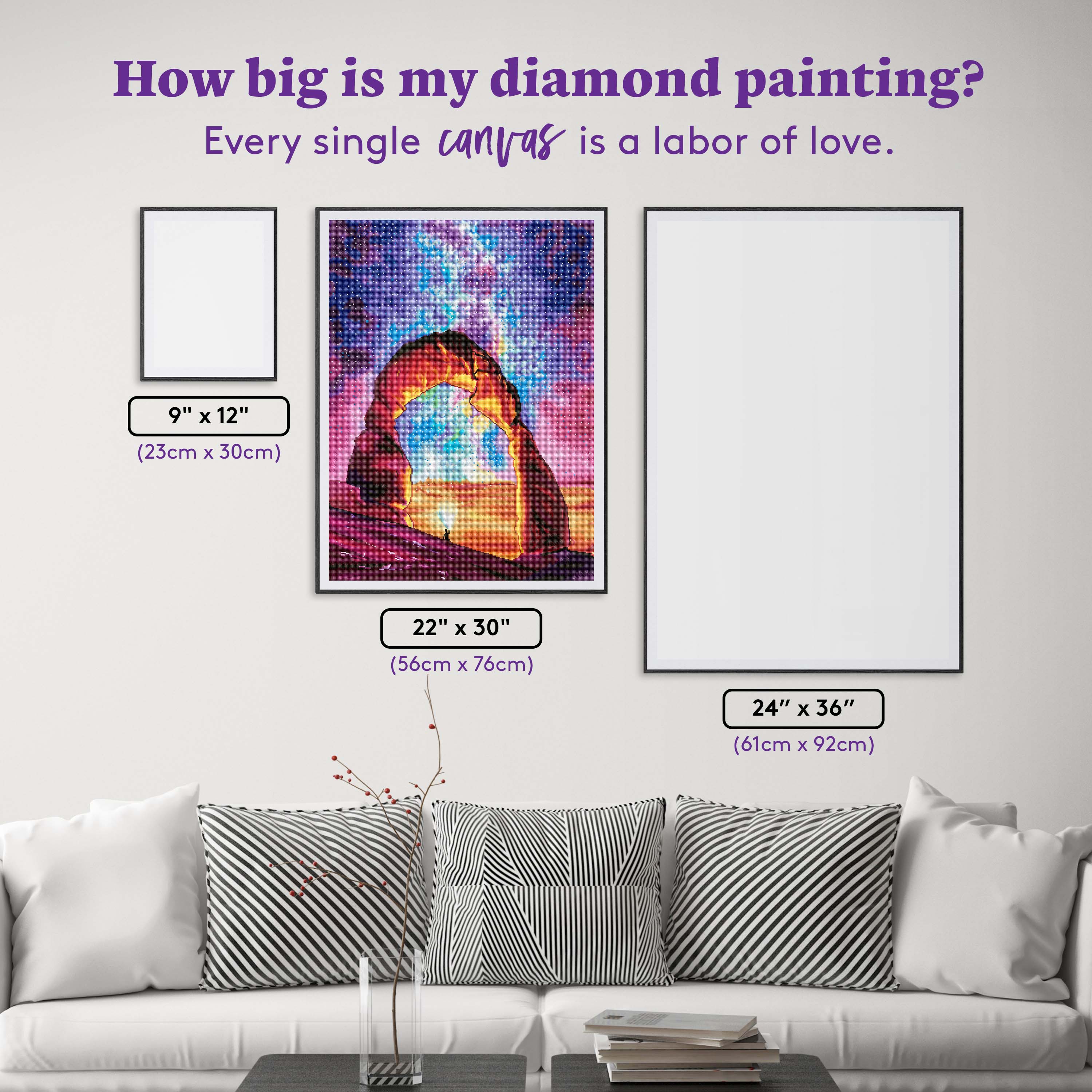 Milky Way Galaxy Diamond Painting | Diamond Art Club™