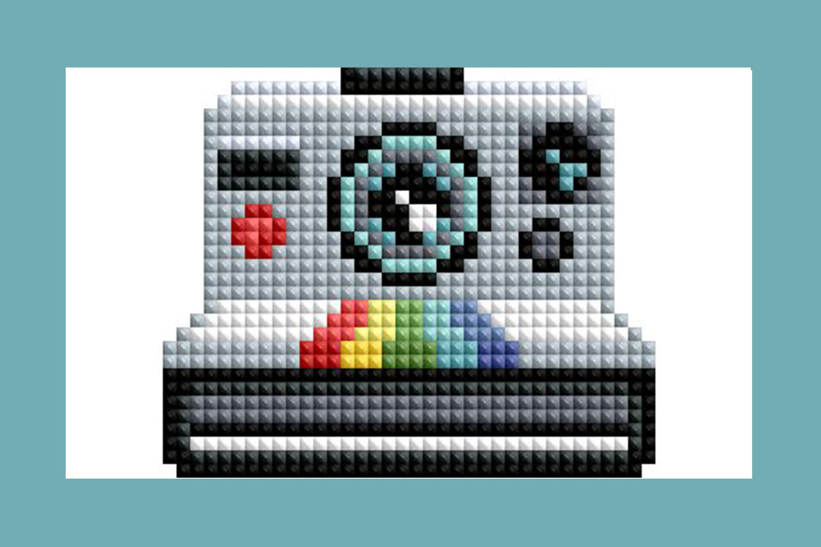 Diamond Painting Mini Dazzles™ - 80s 4" x 6" (10.2cm x 15.2cm) / Square With 21 Colors Including 21 Fairy Dust Diamonds / 5,110