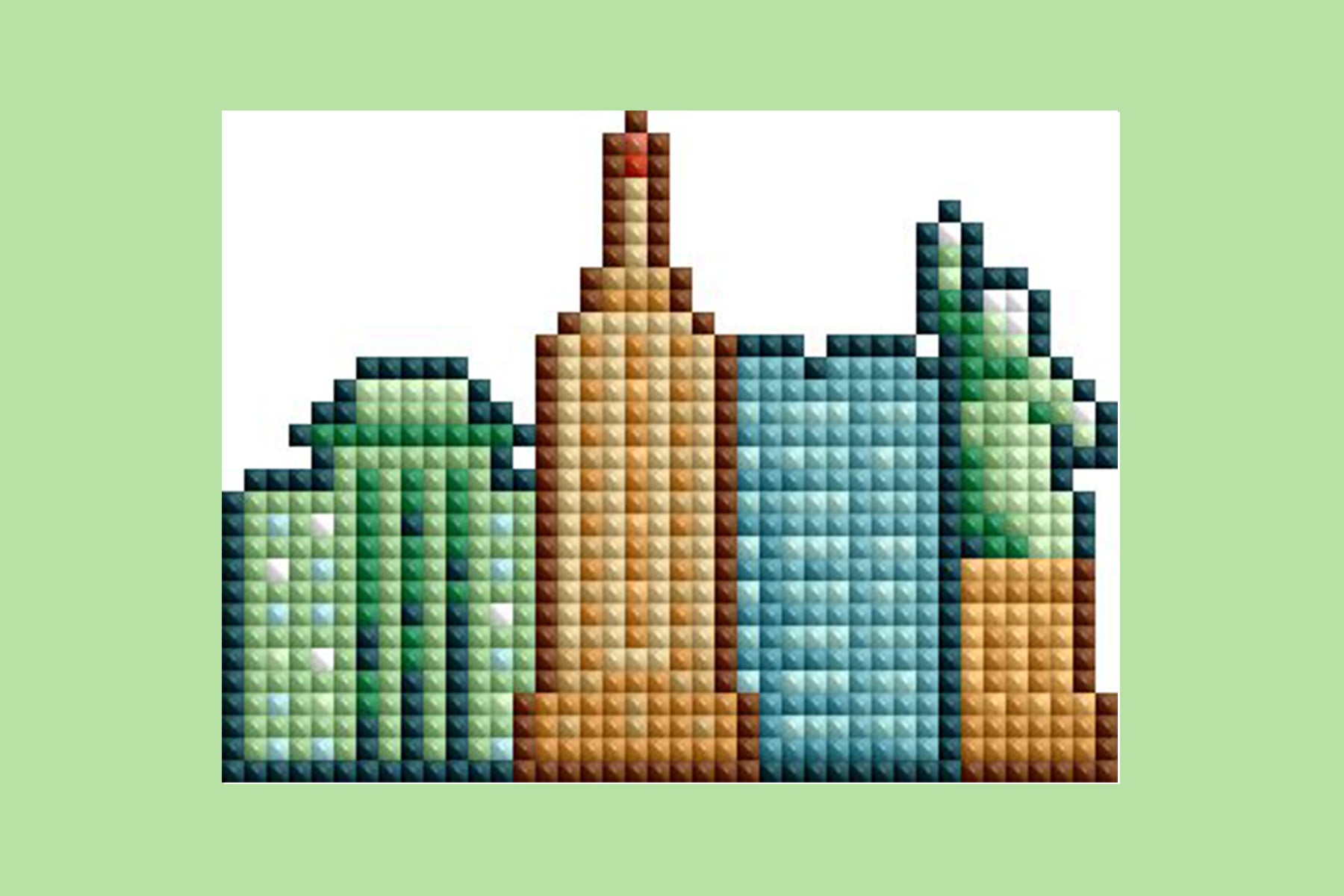 ダイヤモンドアートクラブ　DAC ミニダズルズ Mini Dazzles™ - Around the World Part 1 – Diamond Art Club