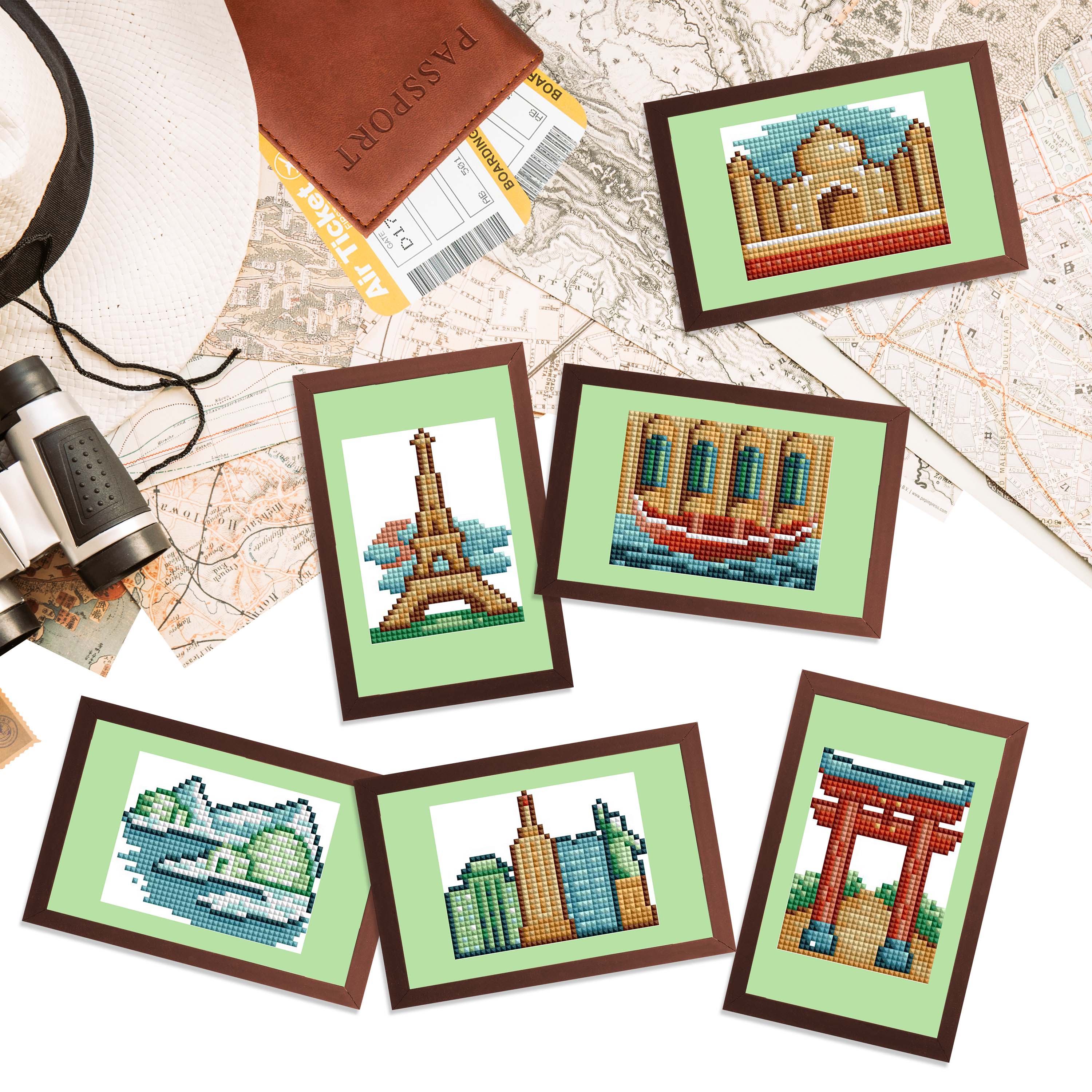 Mini Dazzles™ - Around the World Part 1 – Diamond Art Club