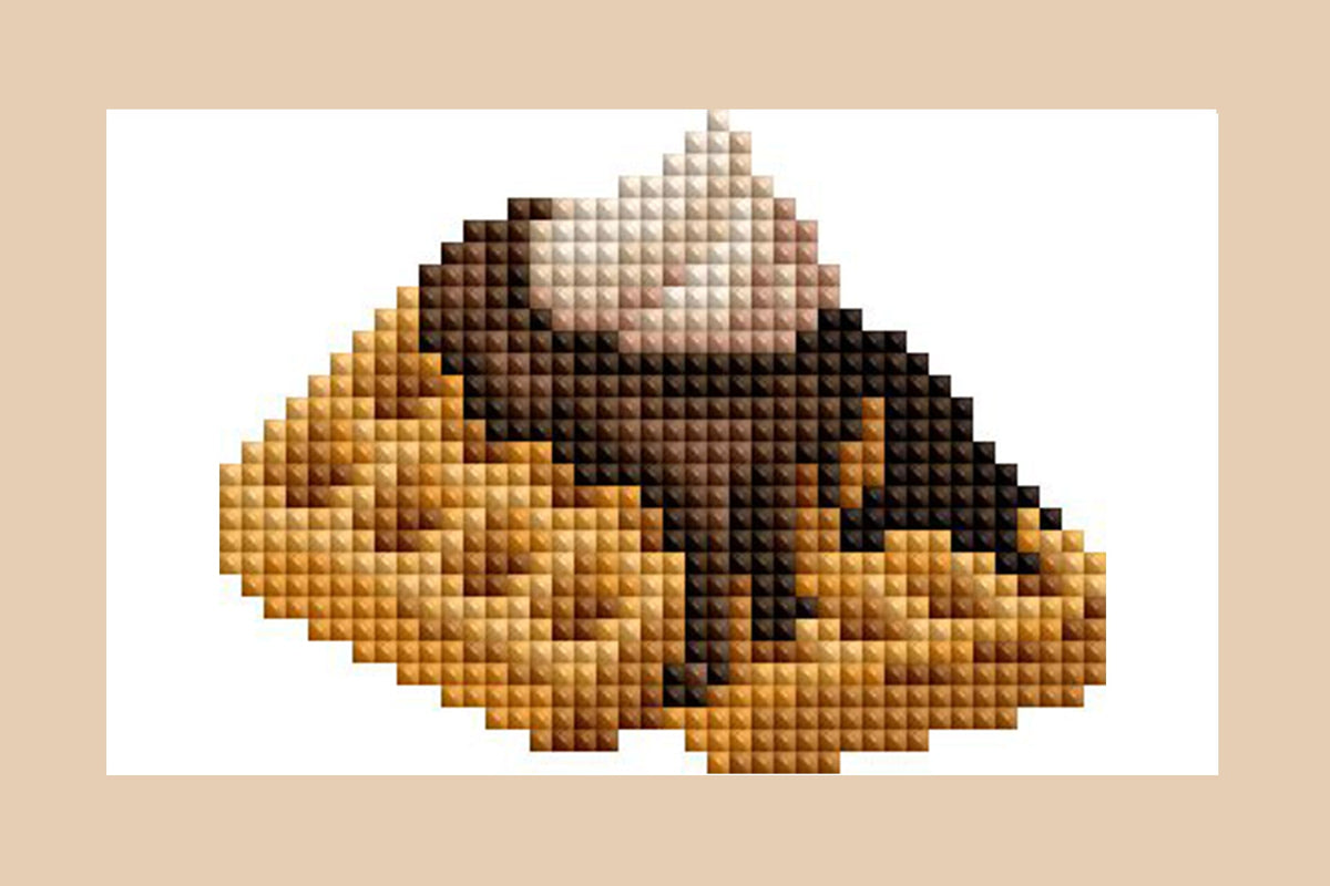 Diamond Painting Mini Dazzles™ - Baked Goods 4" x 6" (10.2cm x 15.2cm) / Square With 30 Colors Including 30 Fairy Dust Diamonds / 5,945