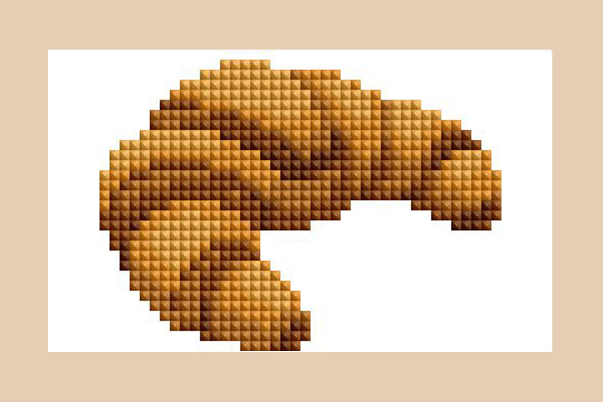 Diamond Painting Mini Dazzles™ - Baked Goods 4" x 6" (10.2cm x 15.2cm) / Square With 30 Colors Including 30 Fairy Dust Diamonds / 5,945