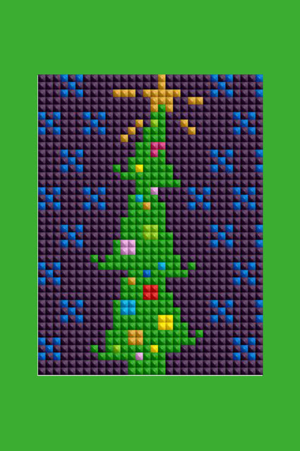 Diamond Painting Mini Dazzles™ - Grinch 4" x 6" (10.2cm x 15.2cm) / Square With 16 Colors Including 3 ABs and 1 Electro Diamond and 12 Fairy Dust Diamonds / 5,771