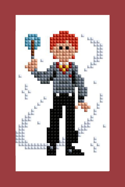 Diamond Painting Mini Dazzles™ - Harry Potter 4" x 6" (10.2cm x 15.2cm) / Square With 18 Colors Including 1 AB and 1 Iridescent Diamond and 1 Frosted Diamond and 15 Fairy Dust Diamonds / 3,244