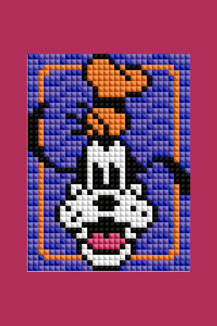 Diamond Painting Mini Dazzles™ - Mickey and Friends 4" x 6" (10.2cm x 15.2cm) / Square With 11 Colors Including 11 Fairy Dust Diamonds / 9,600