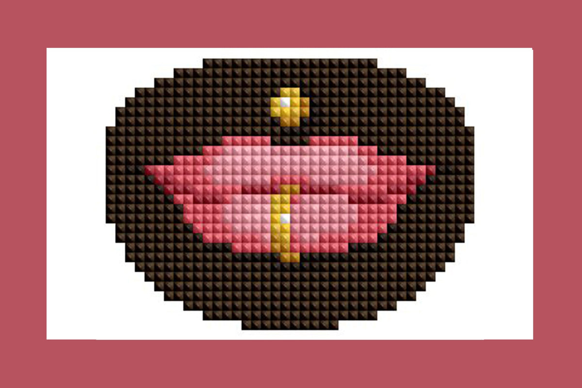 Diamond Painting Mini Dazzles™ - Piercings 4" x 6" (10.2cm x 15.2cm) / Square With 21 Colors Including 2 Electro Diamond and 19 Fairy Dust Diamonds / 4,473