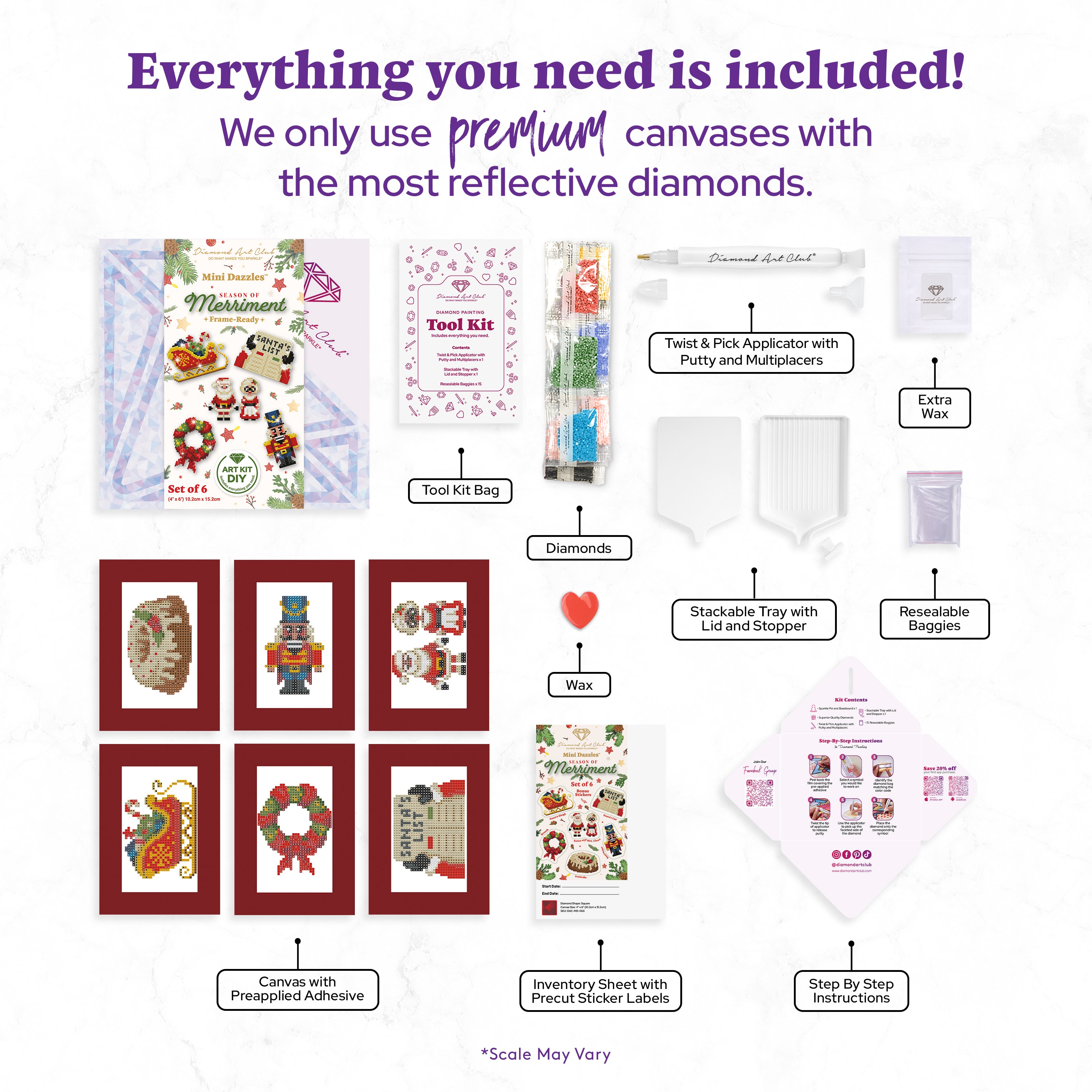 Mini Dazzles™ - Season of Merriment – Diamond Art Club
