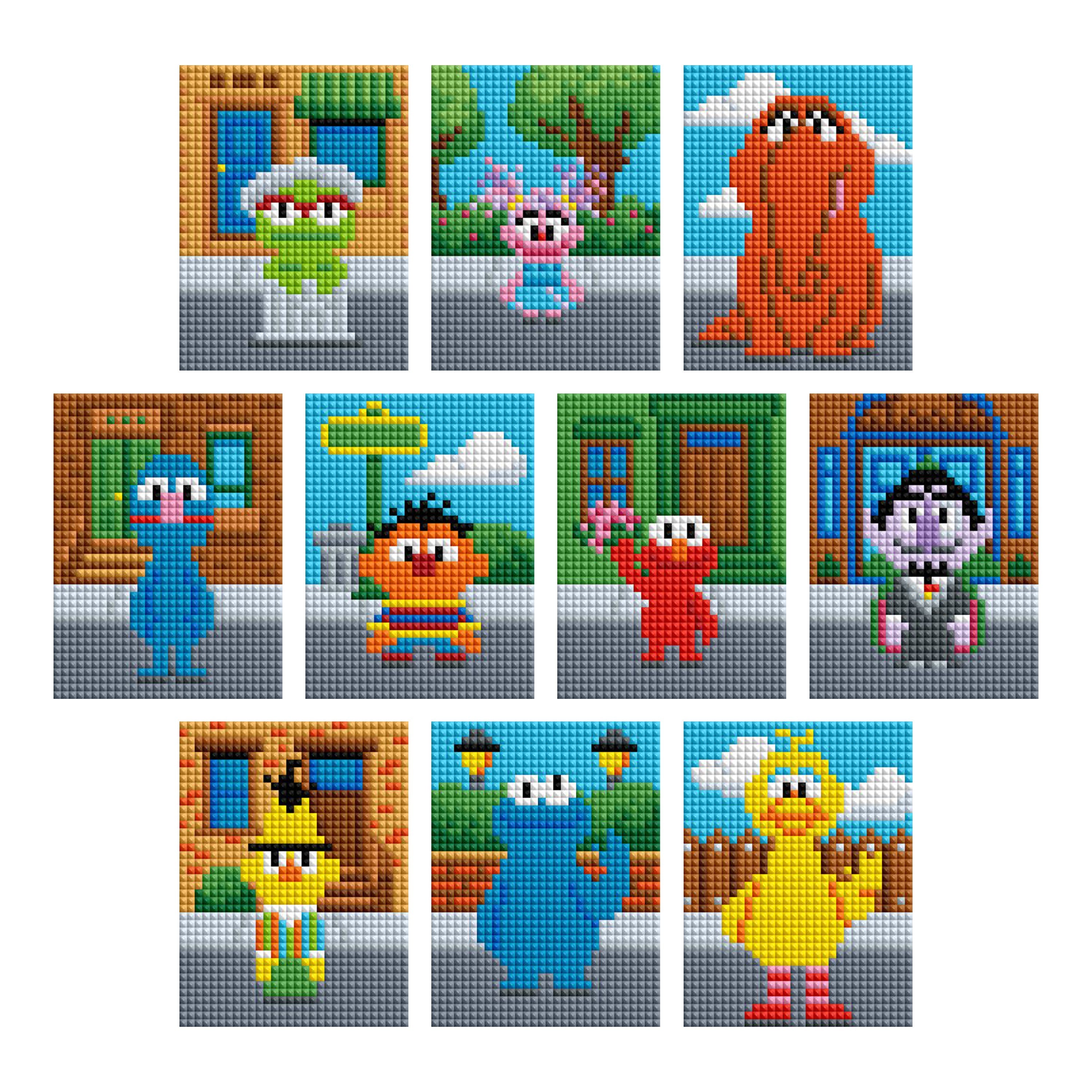 Mini Dazzles™ - Sesame Street® – Diamond Art Club