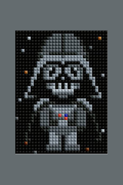 Diamond Painting Mini Dazzles™ - Star Wars 4" x 6" (10.2cm x 15.2cm) / Square With / 0
