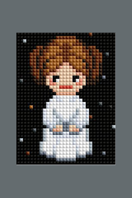 Diamond Painting Mini Dazzles™ - Star Wars 4" x 6" (10.2cm x 15.2cm) / Square With / 0