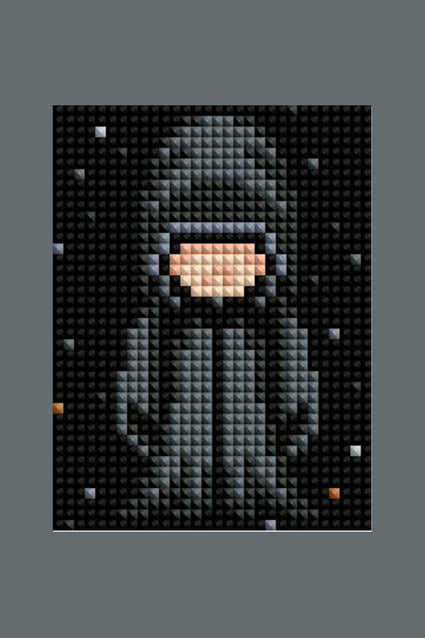 Diamond Painting Mini Dazzles™ - Star Wars 4" x 6" (10.2cm x 15.2cm) / Square With / 0