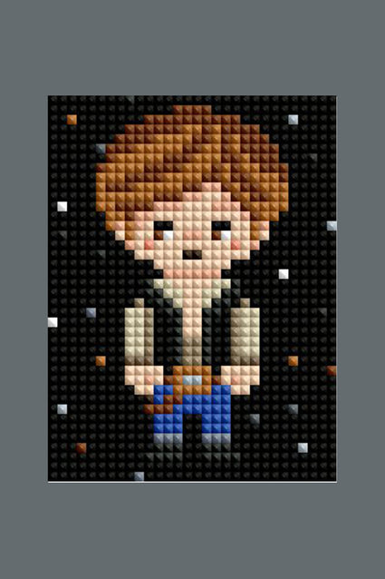 Diamond Painting Mini Dazzles™ - Star Wars 4" x 6" (10.2cm x 15.2cm) / Square With / 0