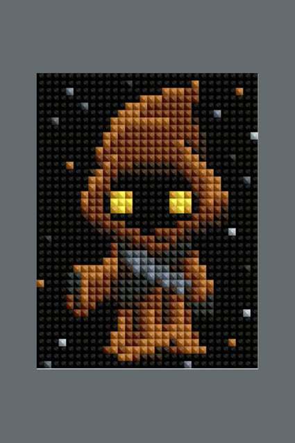 Diamond Painting Mini Dazzles™ - Star Wars 4" x 6" (10.2cm x 15.2cm) / Square With / 0