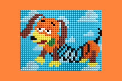 Diamond Painting Mini Dazzles™ - Toy Story 4" x 6" (10.2cm x 15.2cm) / Square With 29 Colors Including 3 ABs and 1 Iridescent Diamond and 25 Fairy Dust Diamonds / 9,600