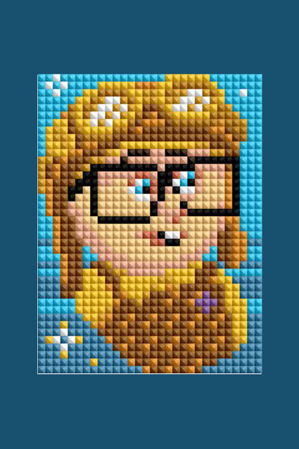 Diamond Painting Mini Dazzles™ - UP 4" x 6" (10.2cm x 15.2cm) / Square With 29 Colors Including 1 AB and 28 Fairy Dust Diamonds / 12,000