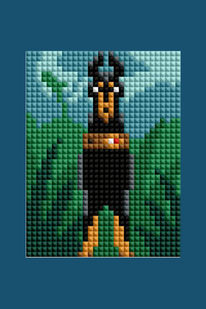 Diamond Painting Mini Dazzles™ - UP 4" x 6" (10.2cm x 15.2cm) / Square With 29 Colors Including 1 AB and 28 Fairy Dust Diamonds / 12,000