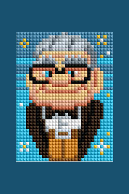 Diamond Painting Mini Dazzles™ - UP 4" x 6" (10.2cm x 15.2cm) / Square With 29 Colors Including 1 AB and 28 Fairy Dust Diamonds / 12,000