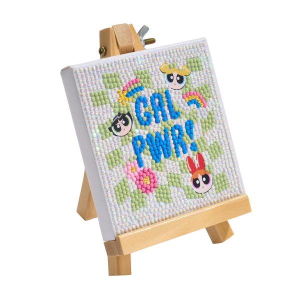 Mini Easels - GRL PWR! (Powerpuff Girls™) – Diamond Art Club