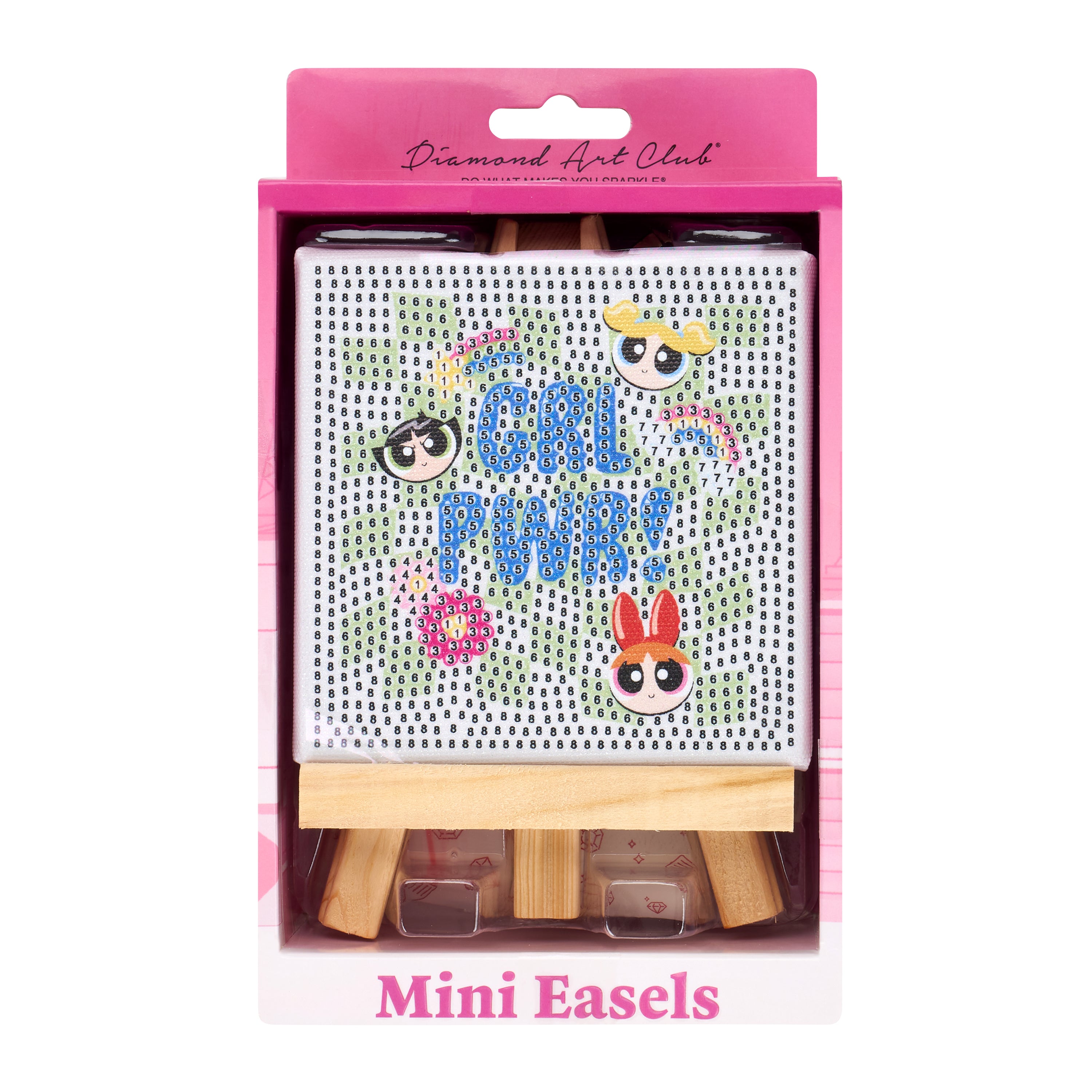 Mini Easels - GRL PWR! (Powerpuff Girls™) – Diamond Art Club