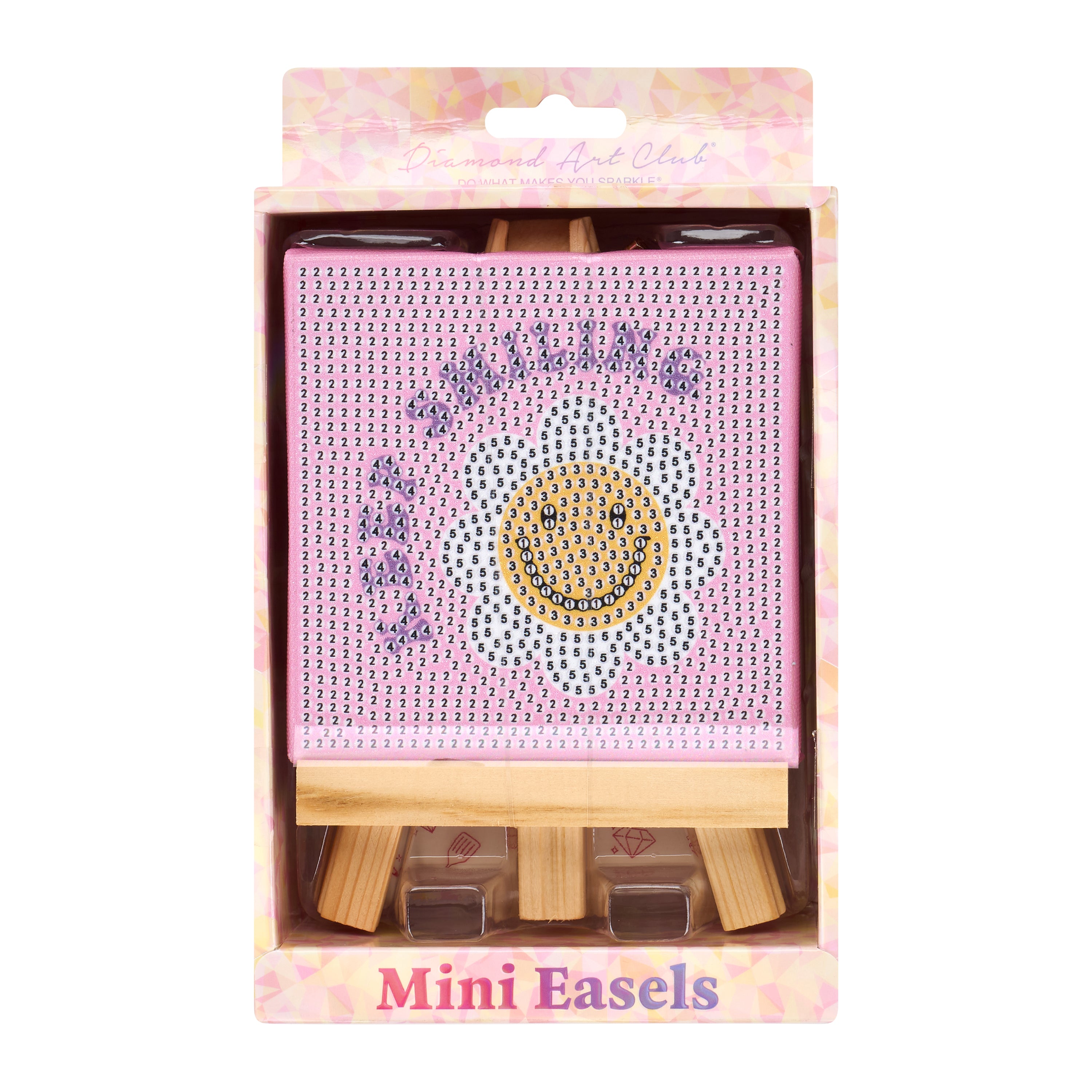 Mini Easels - Keep Smiling – Diamond Art Club