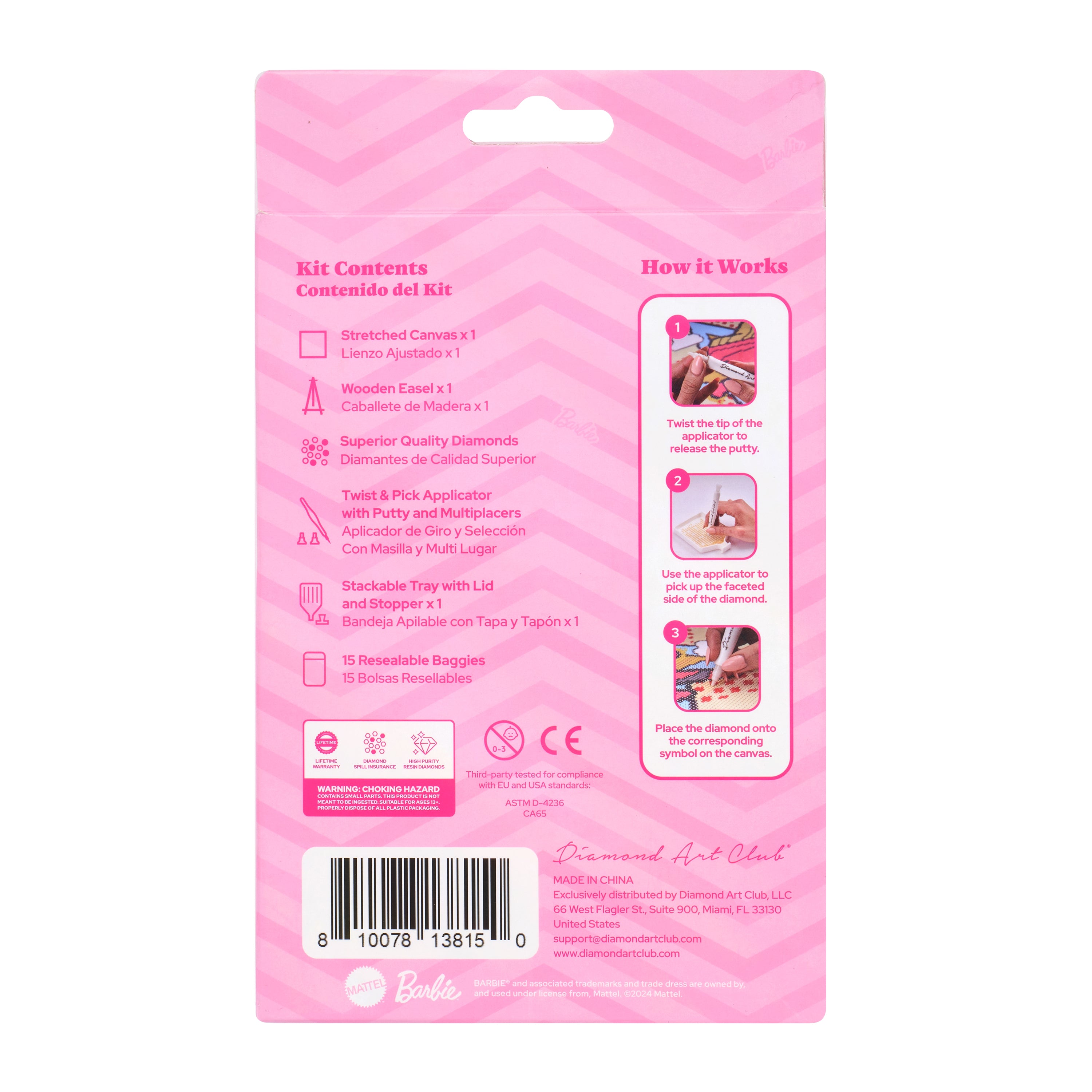 Mini Easels - Sunny Days Ahead (Barbie™) – Diamond Art Club