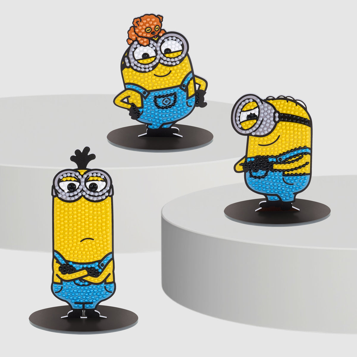 Diamond Painting Minions™ Sparkle Pals™ Complete Set