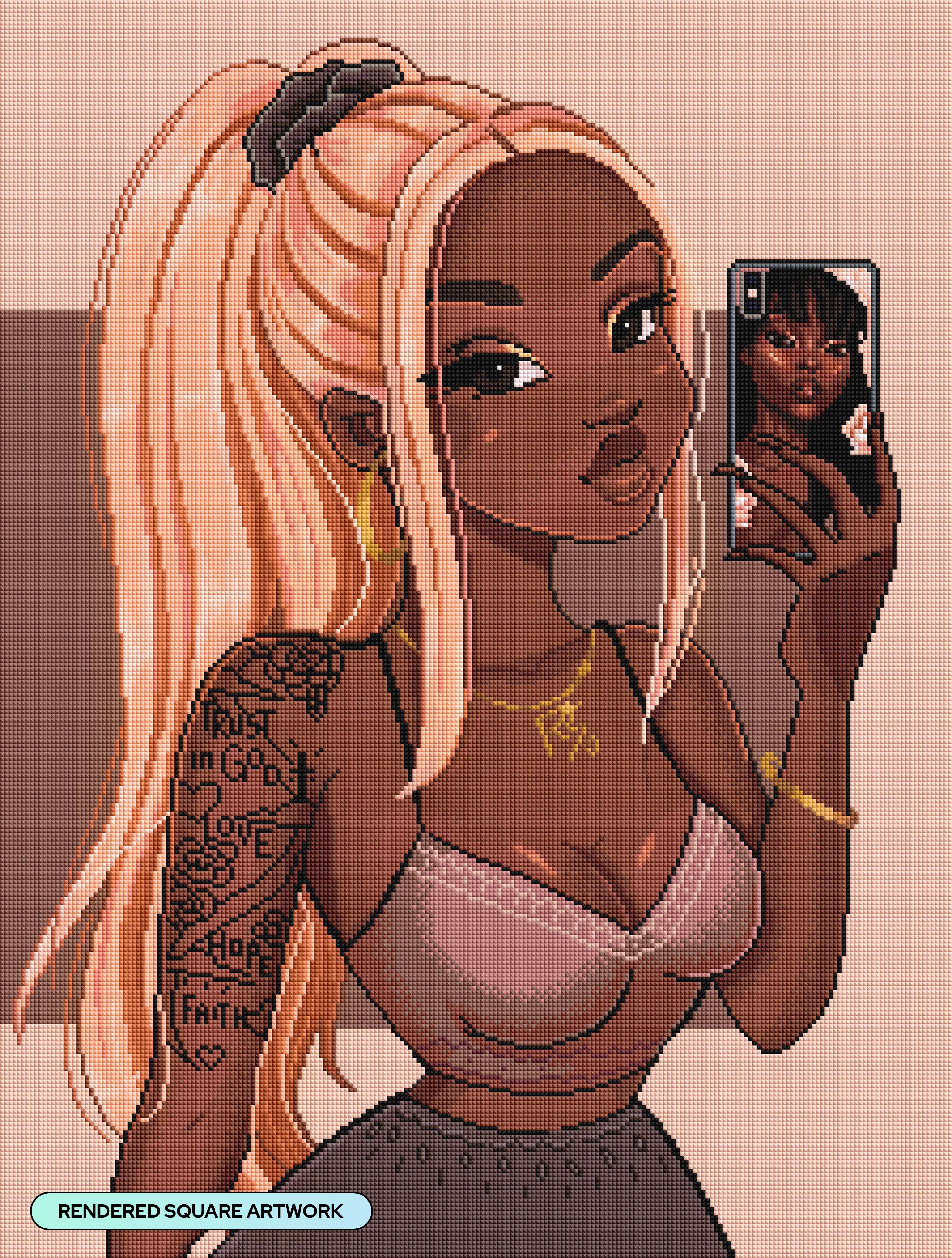 Mocha Babe – Diamond Art Club