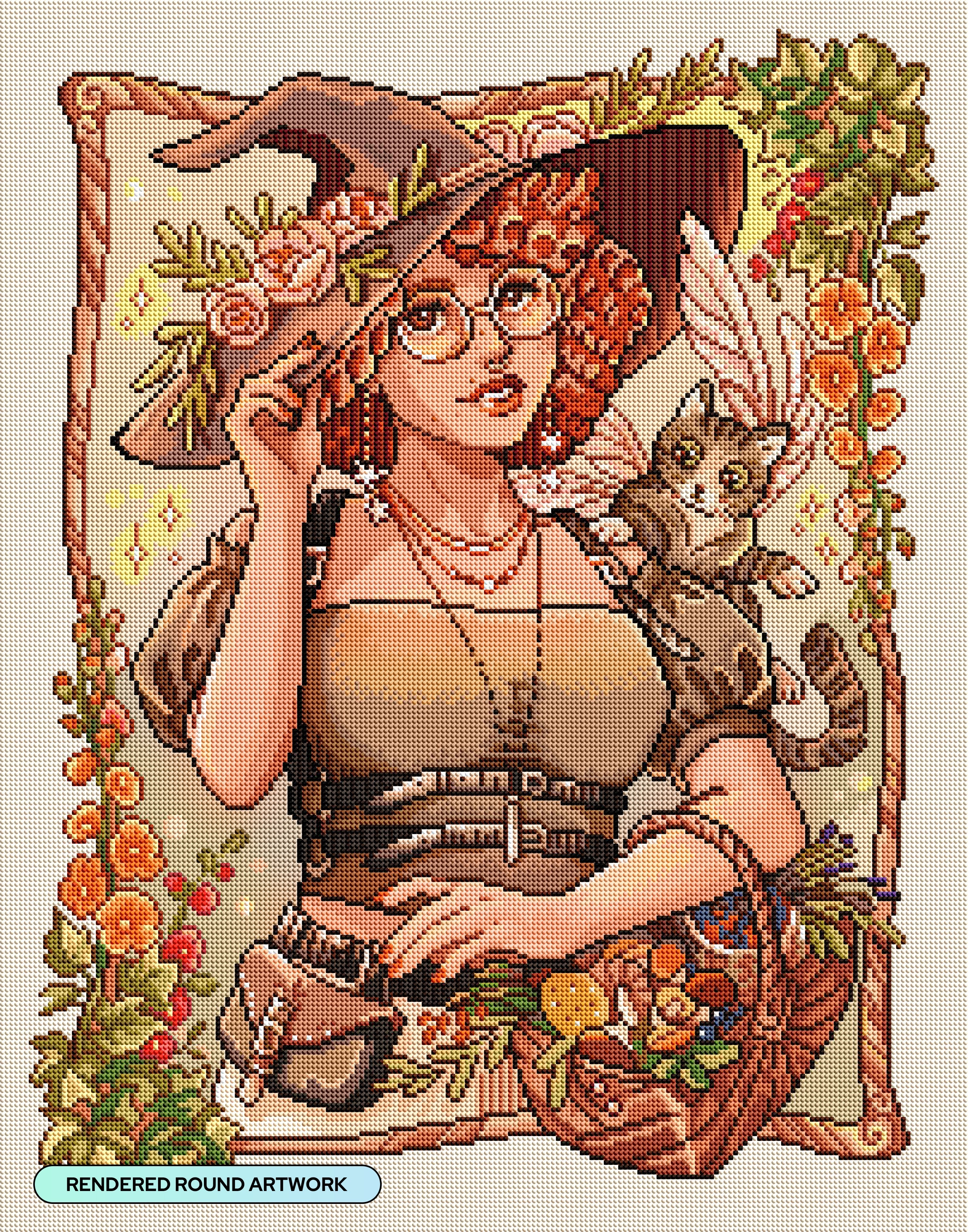 ダイヤモンドアートクラブ Witch Bedroom Witch Bedroom Diamond Painting | Diamond Art Club®