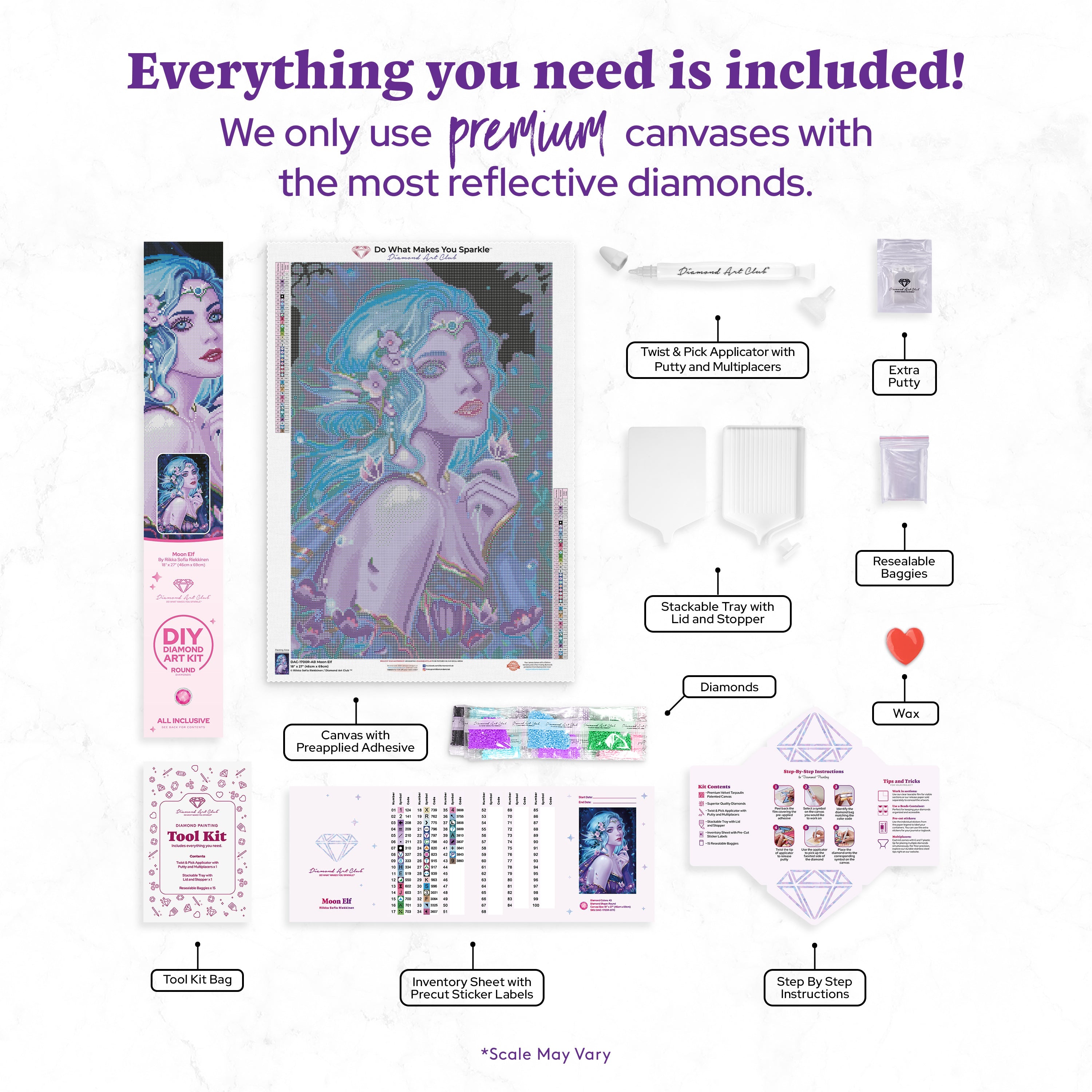 Moon Elf – Diamond Art Club