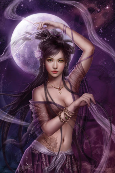 DAC ダイアモンドアートDark  DAC ダイアモンドアートDark moonlight-diamond-art-painting