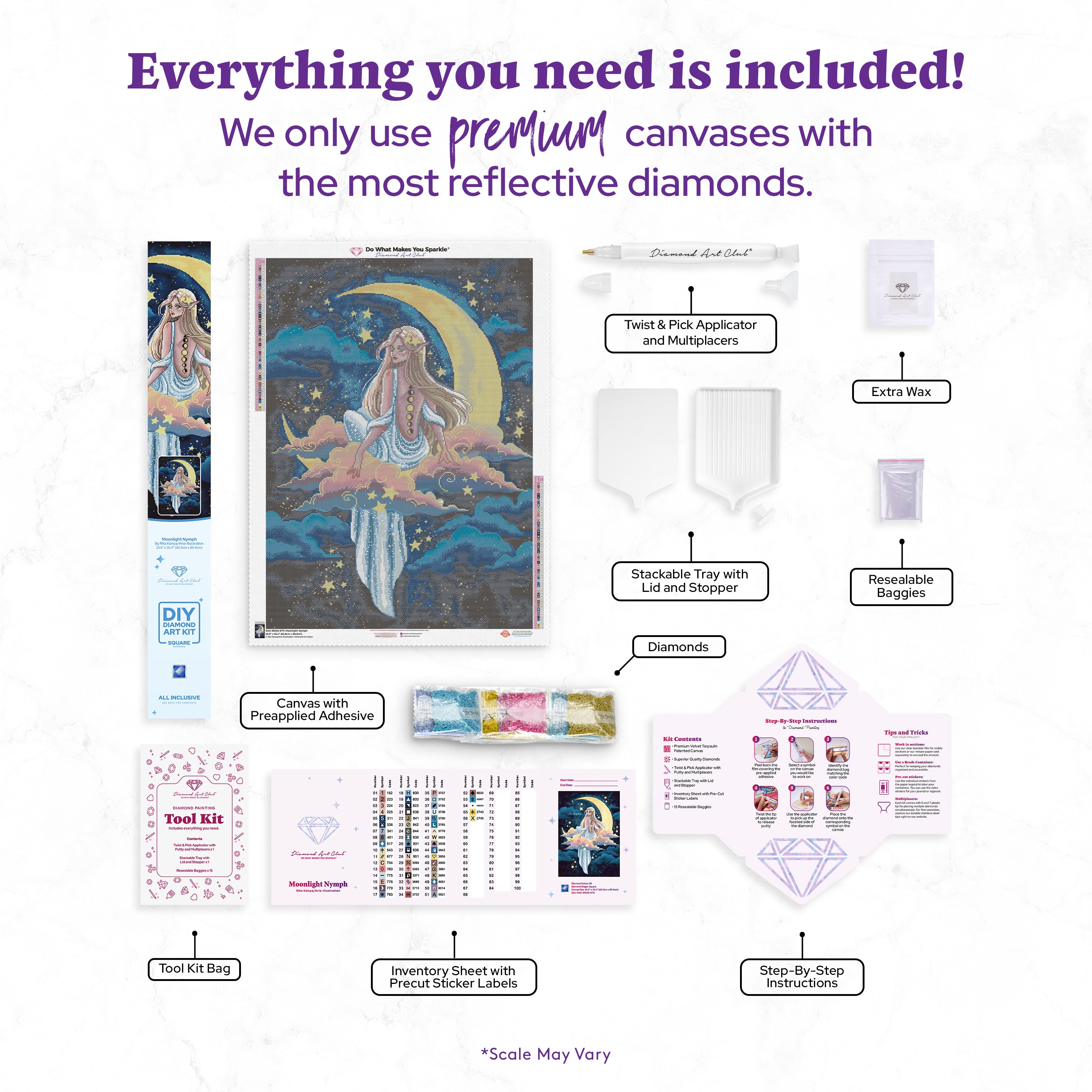 ダイヤモンドアートクラブ Moonnight Paradise Moonlight Paradise